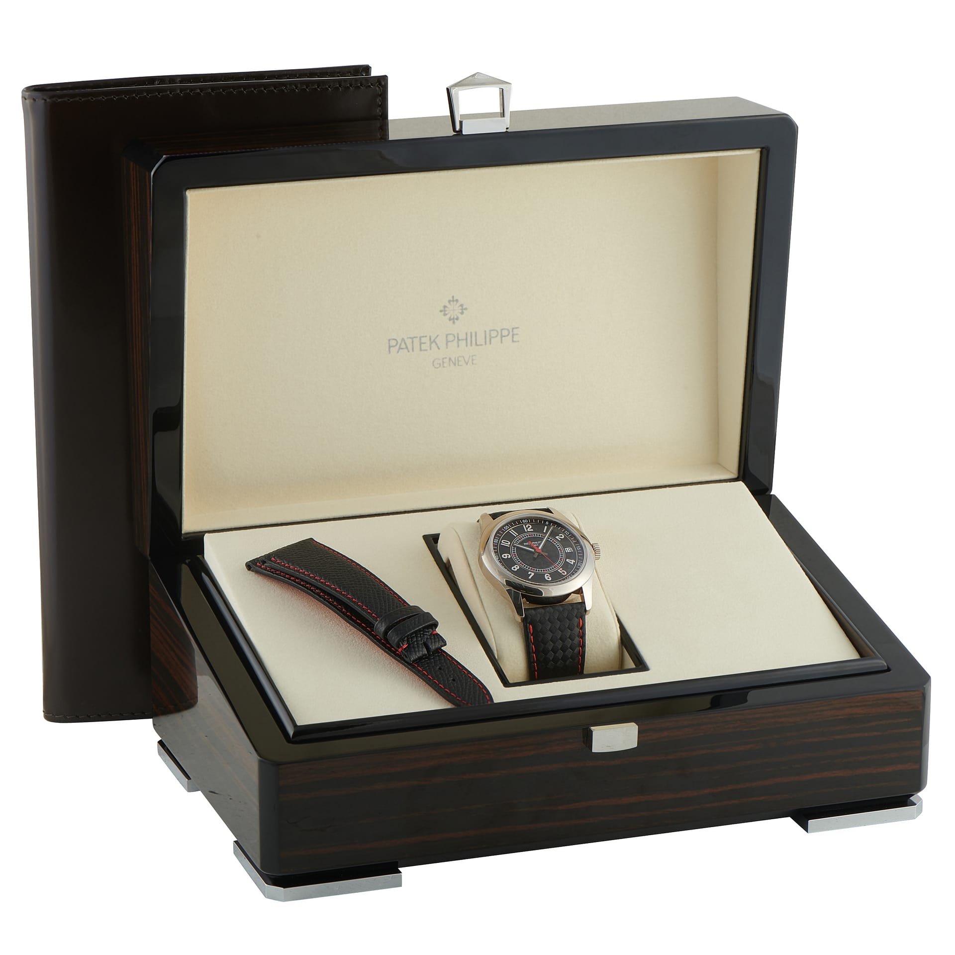 Patek Philippe Calatrava Carbon Motif White Gold Watch 6007G-010