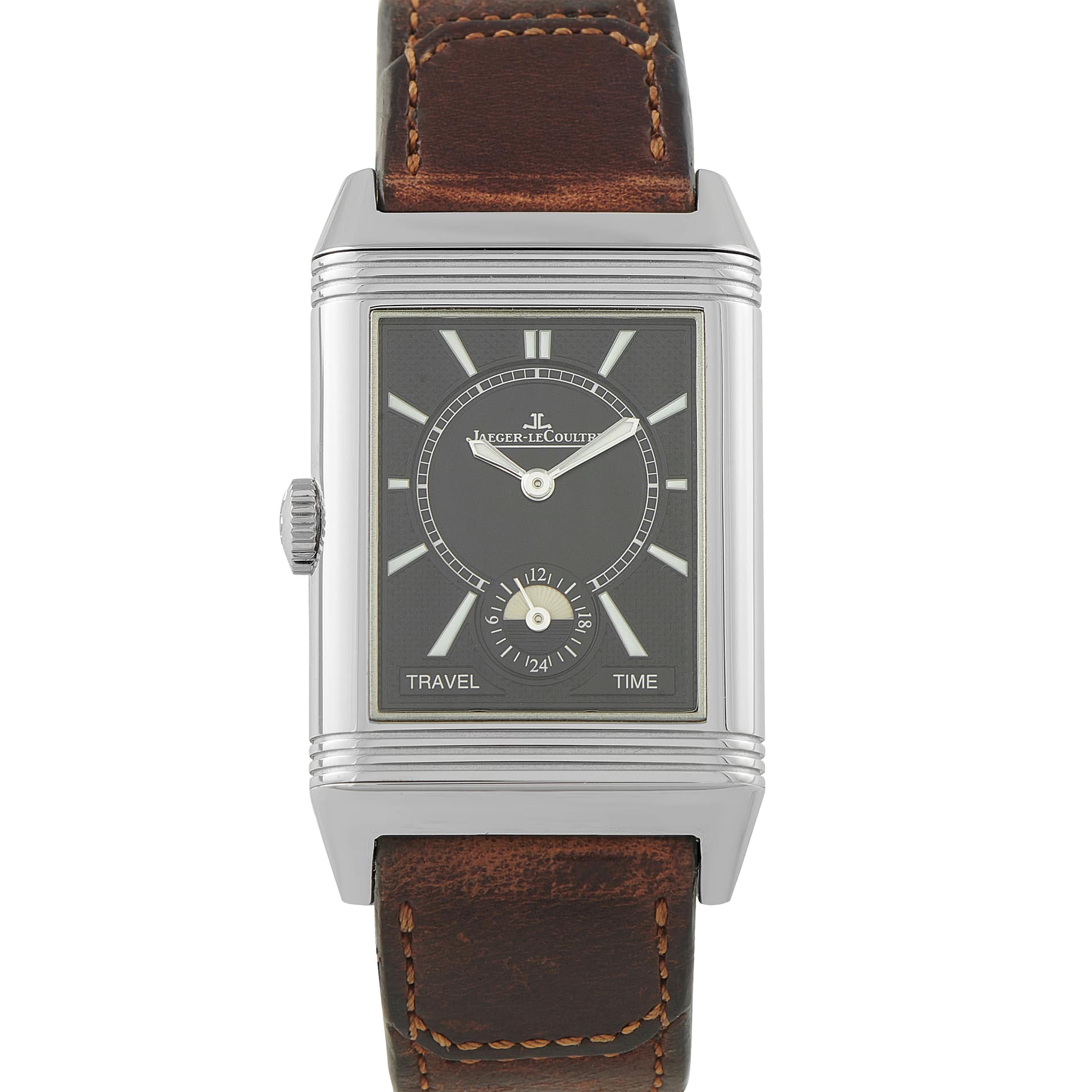 Jaeger-LeCoultre Reverso Classic Duoface Small Seconds Steel Watch Q3848422