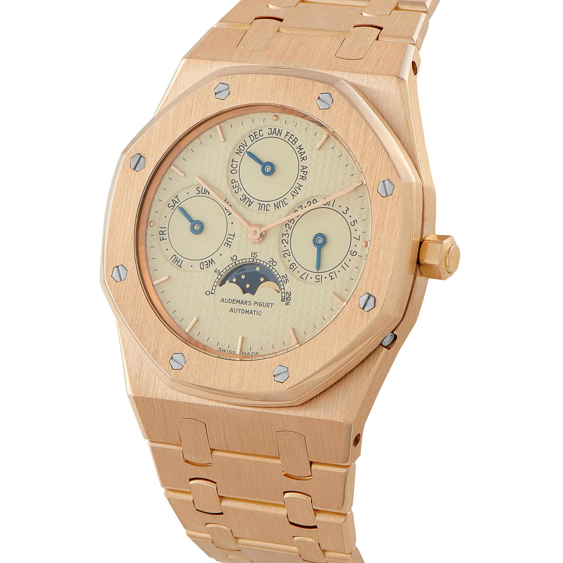 Audemars Piguet Royal Oak Quantieme Perpetual Calendar Rose Gold Watch 25686OR.OO.0944OR.01