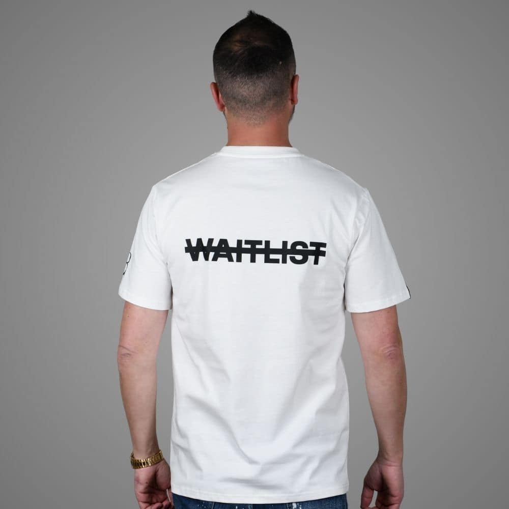 Luxury Bazaar White "Unauthorized Dealer"® Crewneck T-Shirt