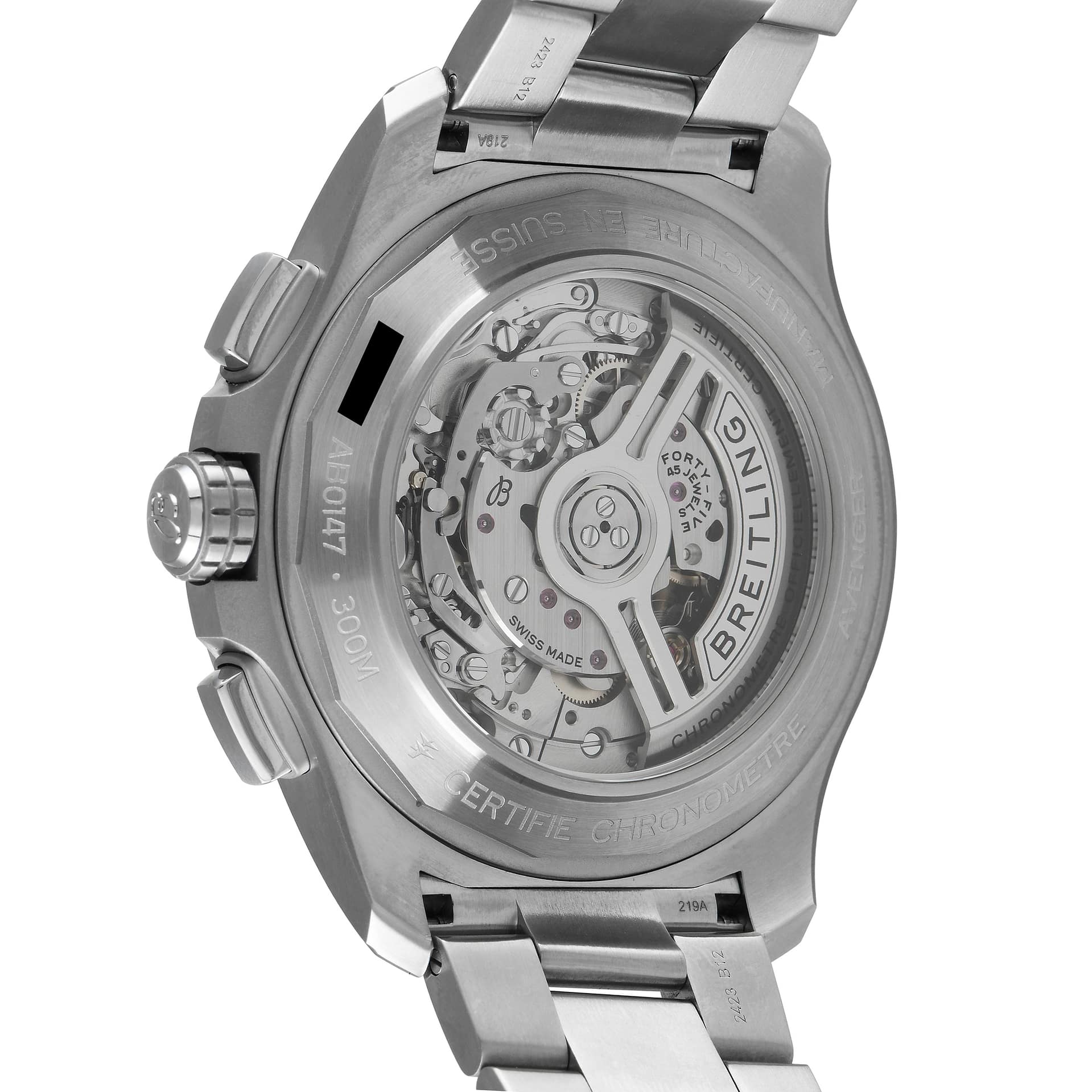 Breitling Avenger B01 Chronograph Men's Watch AB0147101B1A1