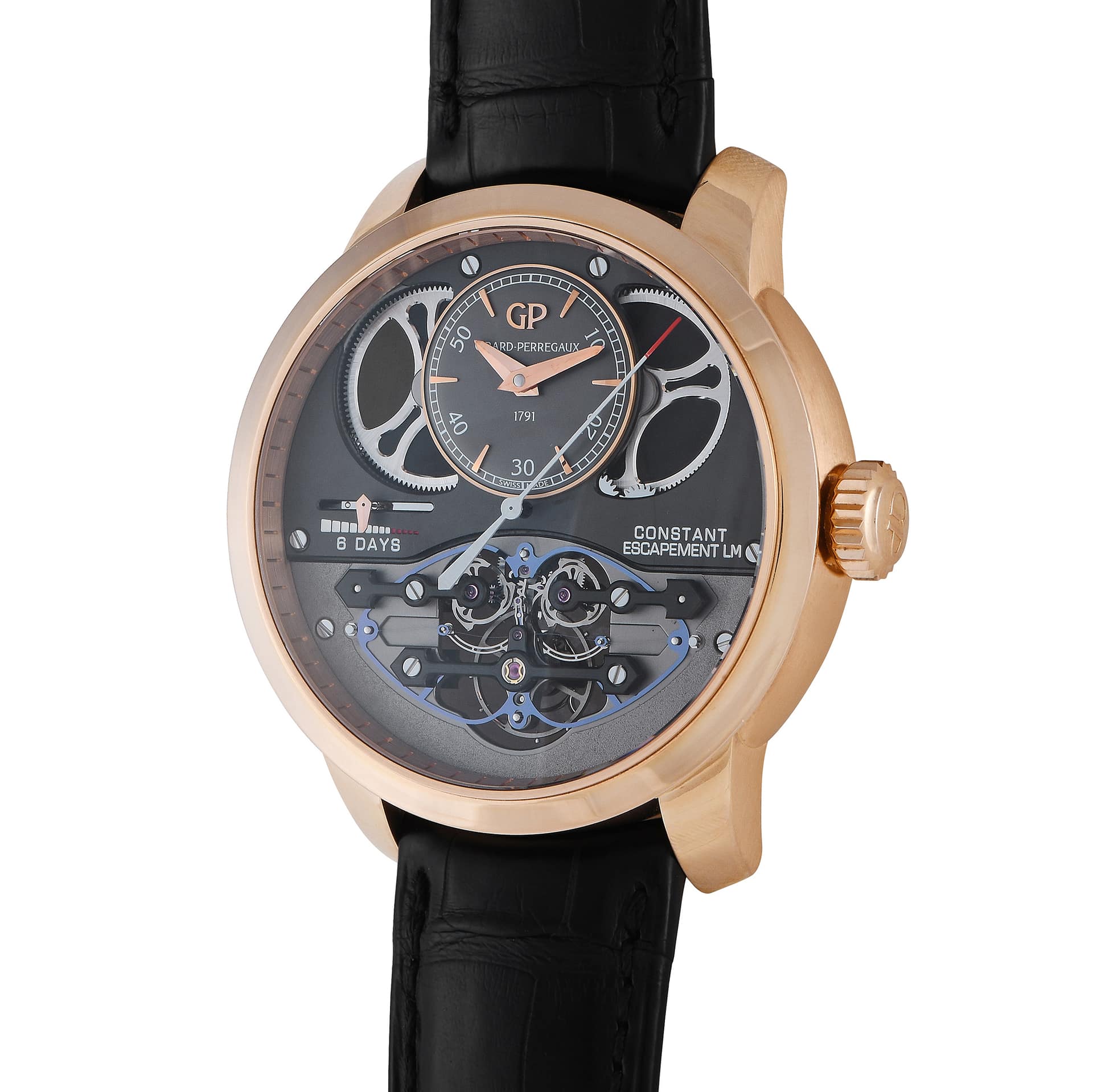 Girard Perregaux Bridges Constant Escapement L.M. Watch 93505-52-233-BA6F