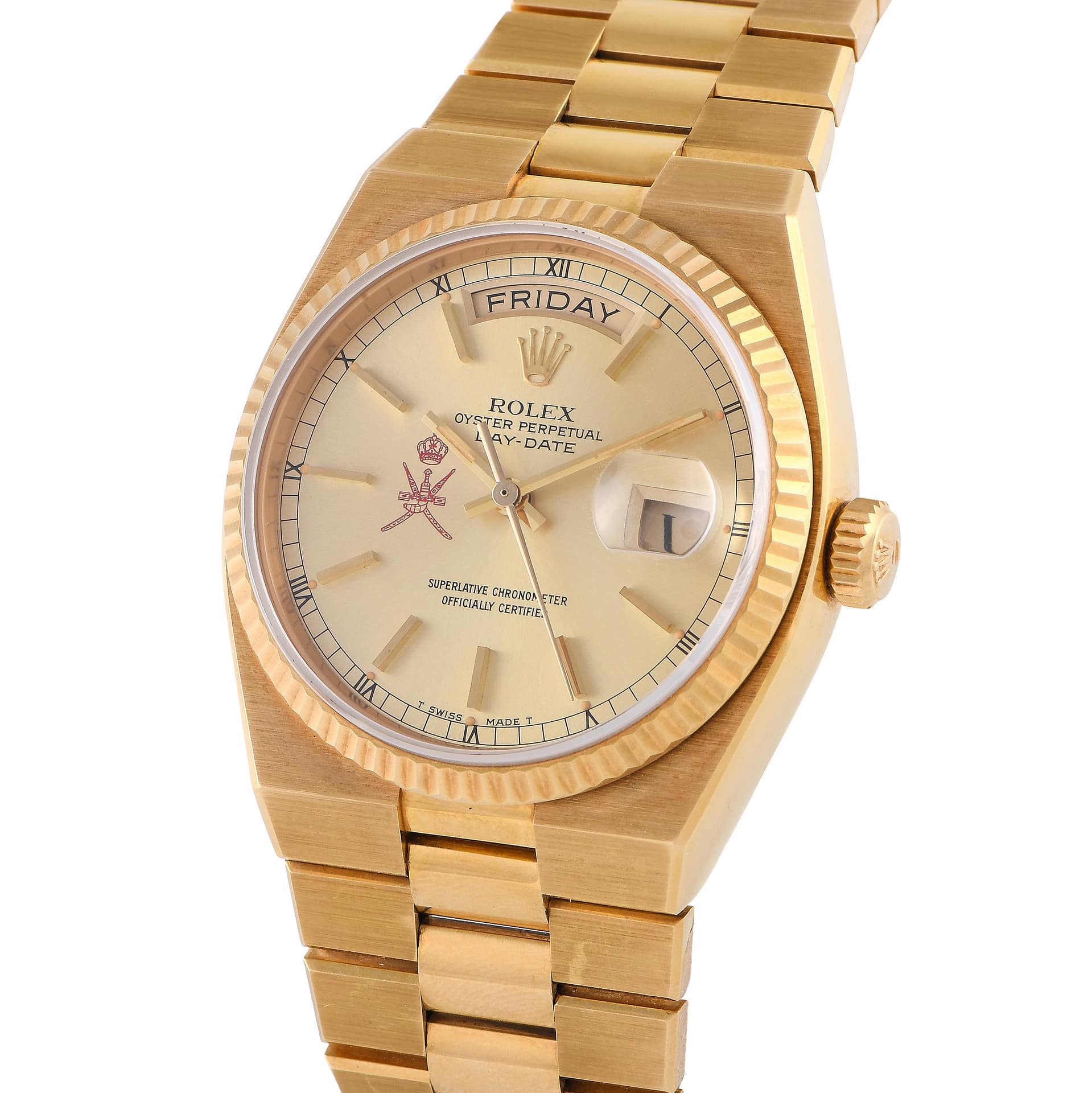 Rolex Oysterquartz Day-Date Khanjar Watch 19018