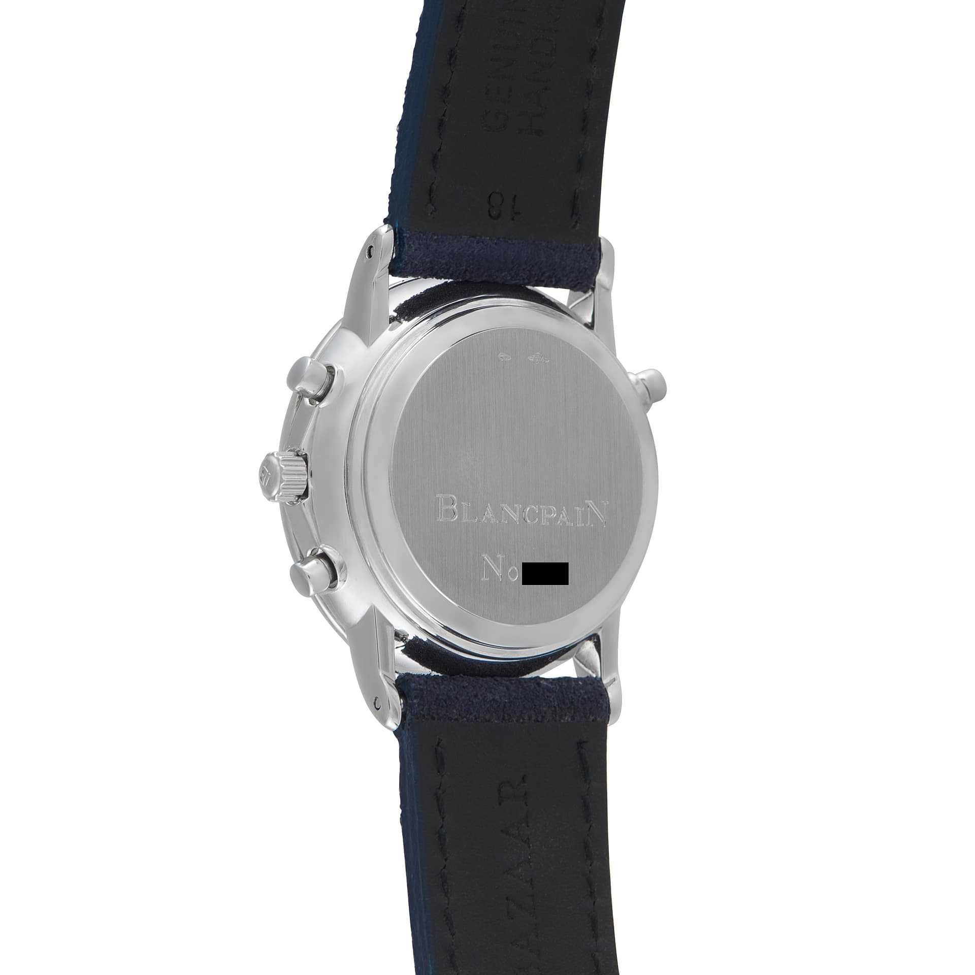 Blancpain Villeret Split Seconds Chronograph Platinum Watch 1186-3427-55