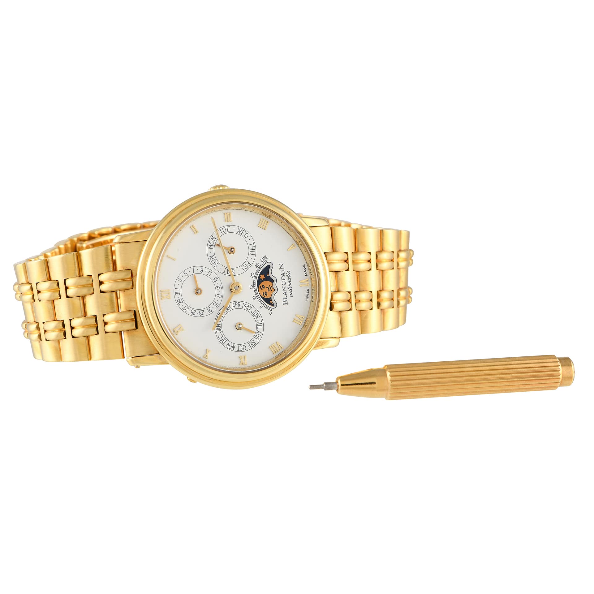 Blancpain Villeret Perpetual Calendar Watch 5895-1418-55B