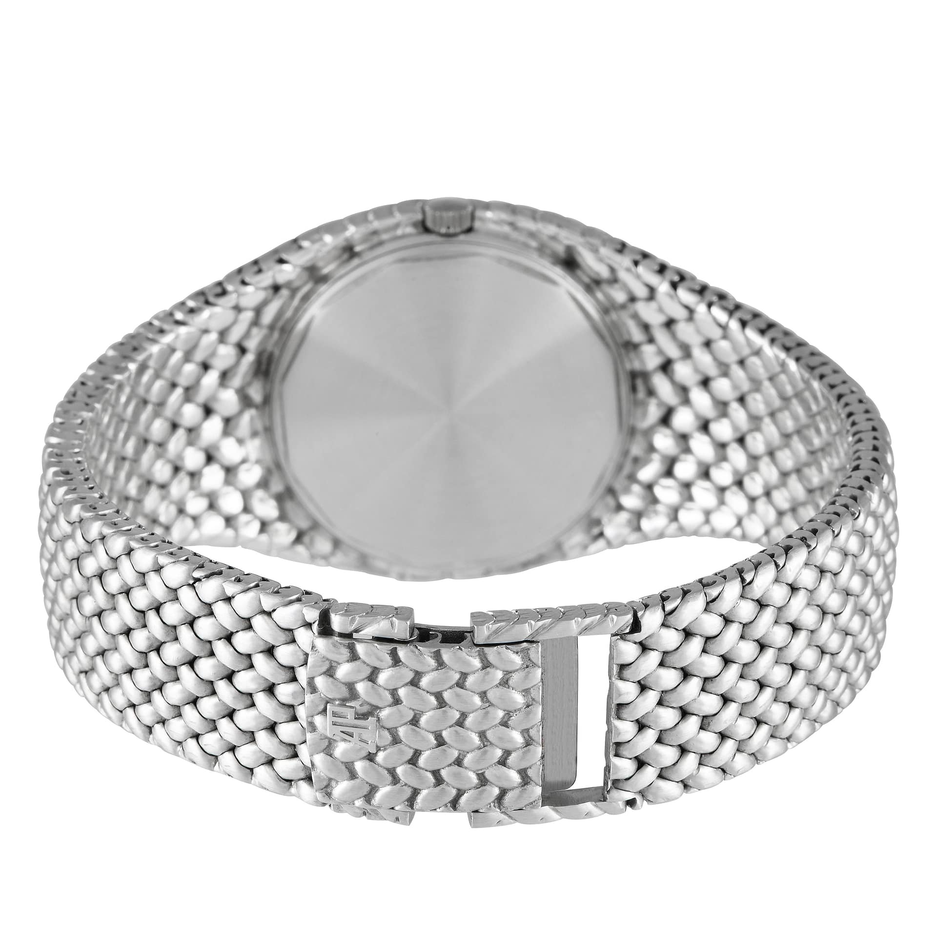 Audemars Piguet Cobra Onyx Double Diamond Dial 18K White Gold Watch 5403BC