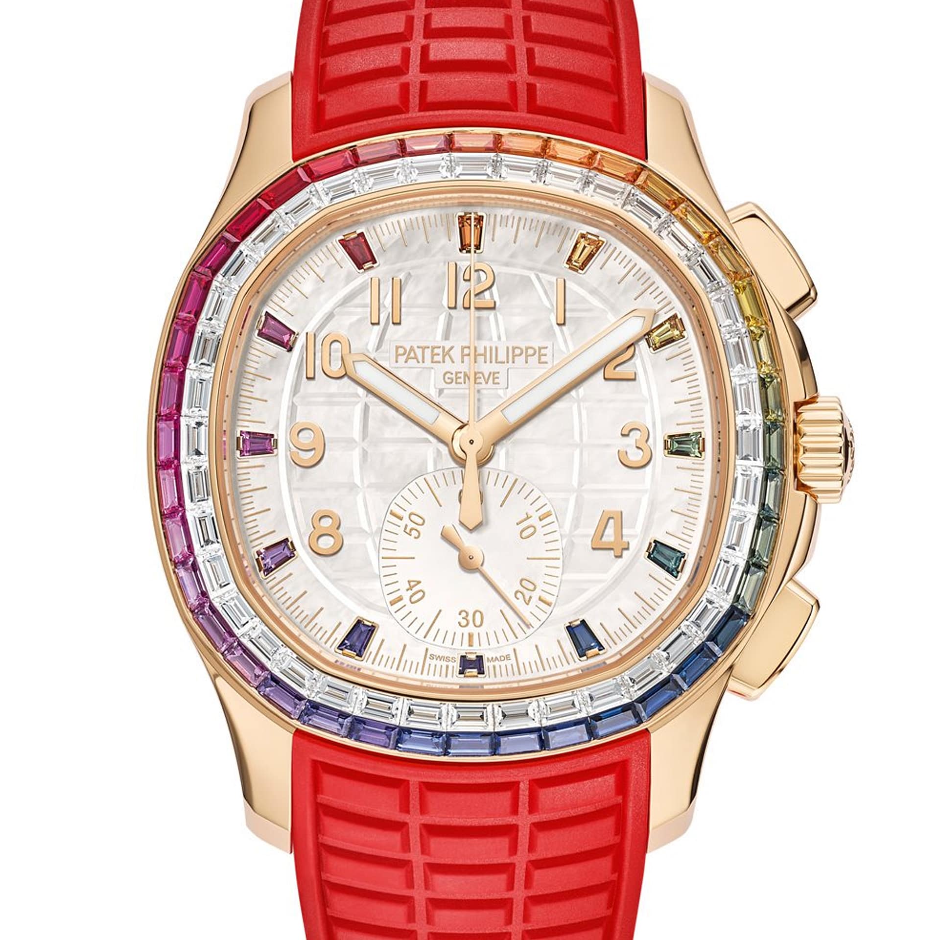 Patek Philippe Aquanaut Luce Rainbow Chronograph Watch 7968/300R-001