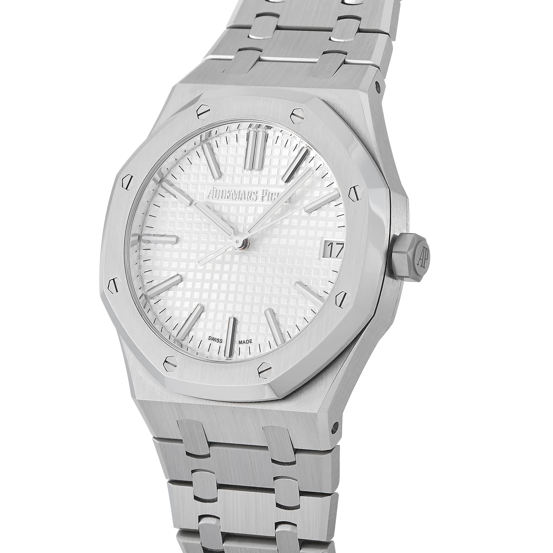 Audemars Piguet Royal Oak White Dial Watch 15510ST.OO.1320ST.08