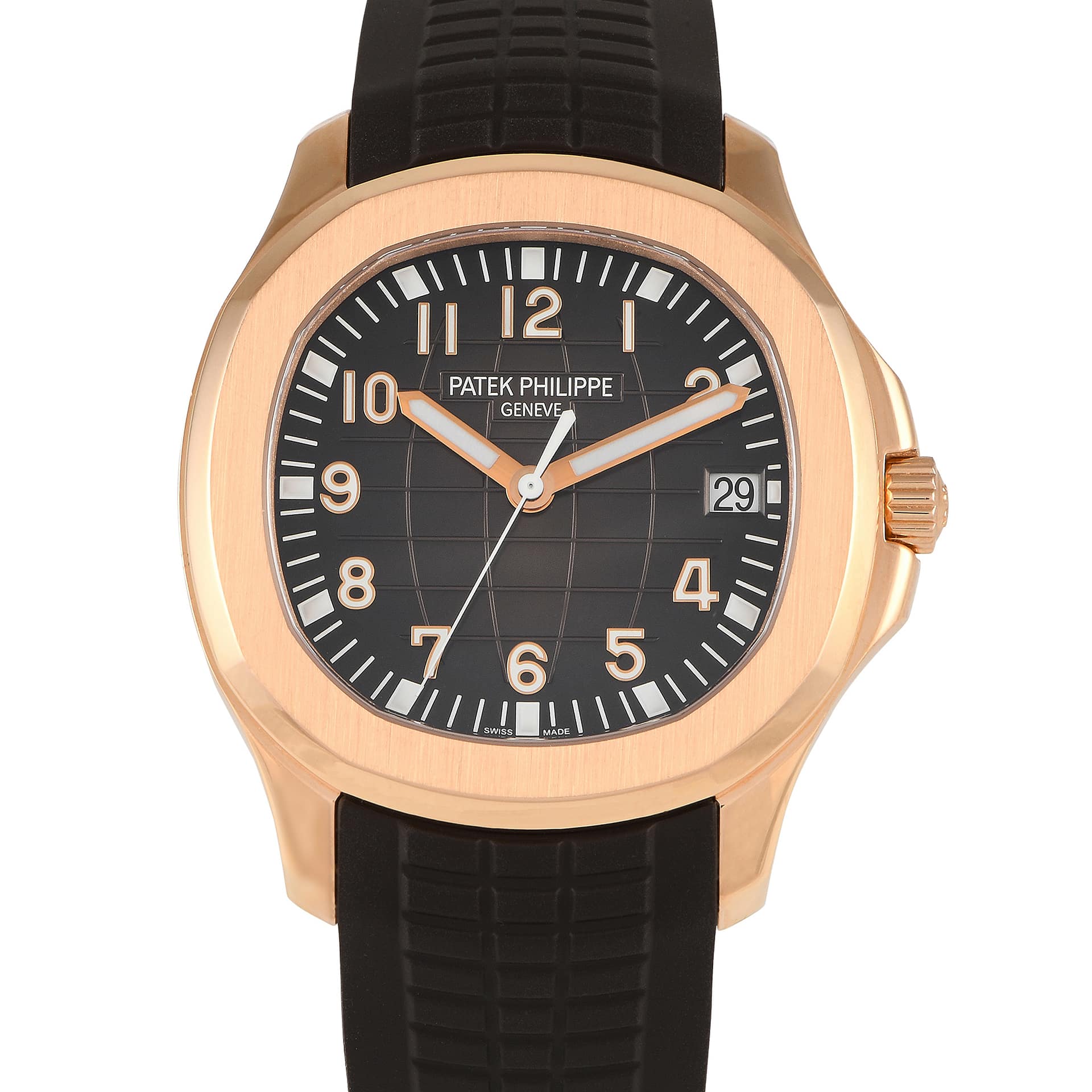 Patek Philippe Aquanaut Date Rose Gold Watch 5167R