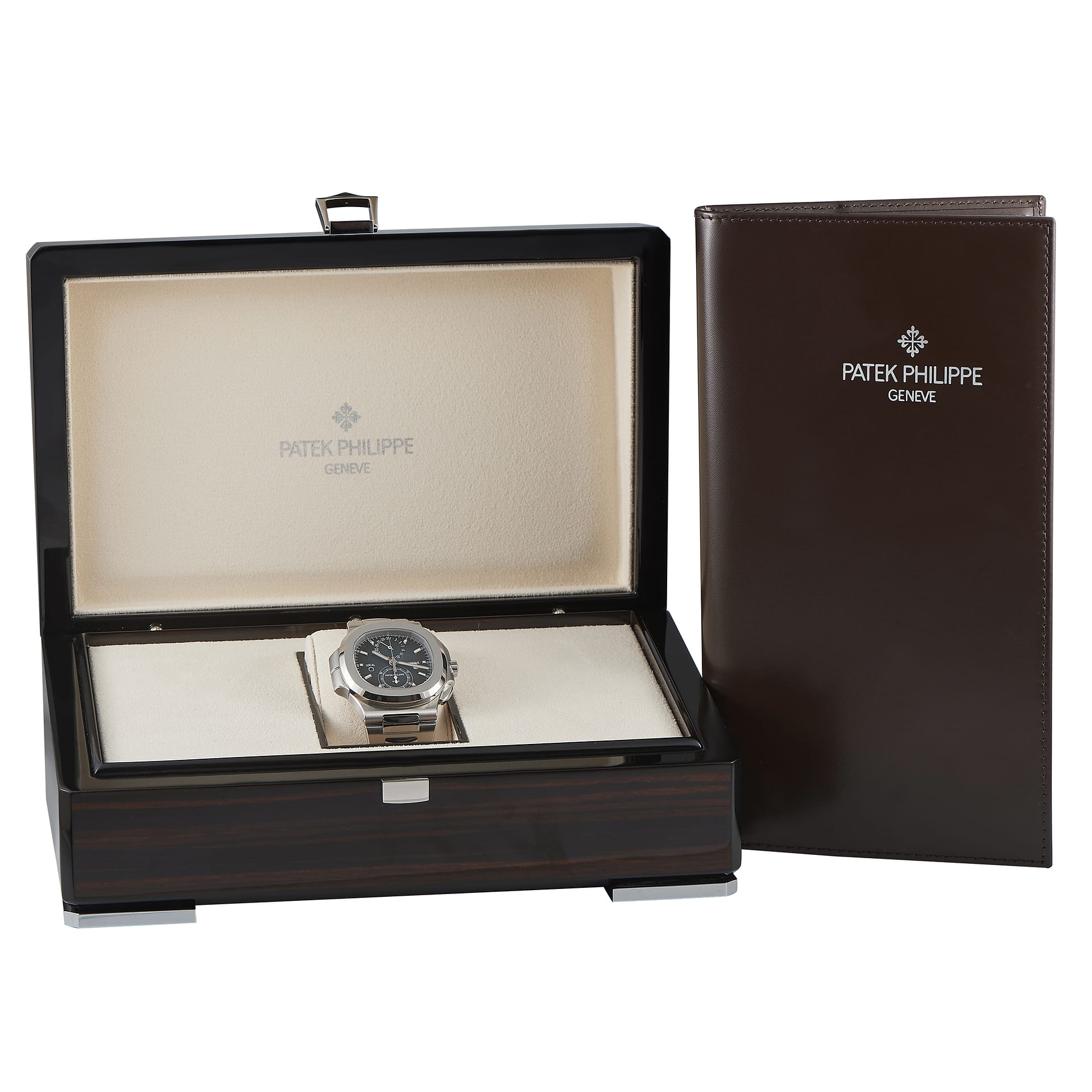 Patek Philippe Nautilus Travel Time Chronograph Watch 5990/1A-011