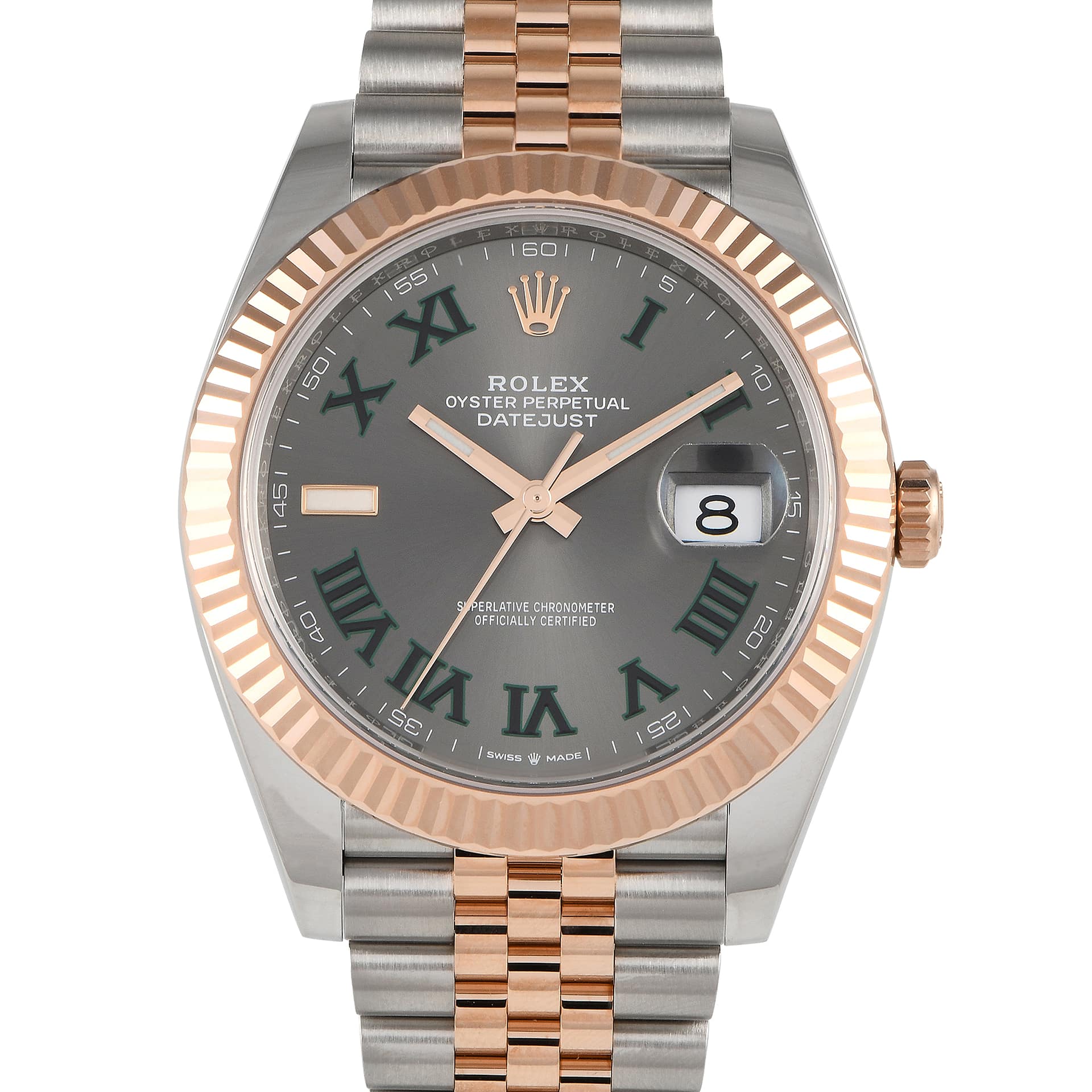 Rolex Datejust 41 Wimbledon Watch 126331-0022