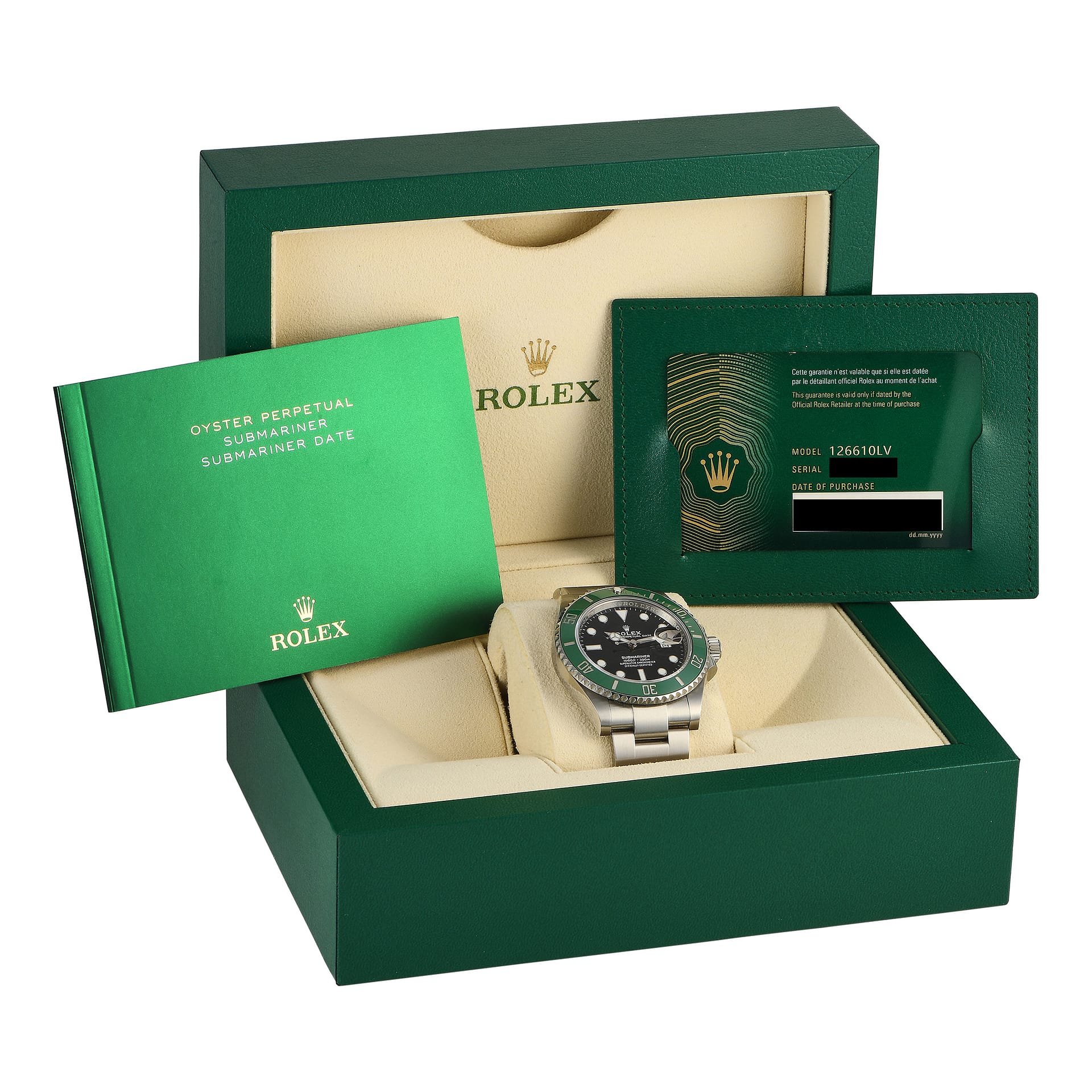 Rolex Submariner Date Watch 126610LV