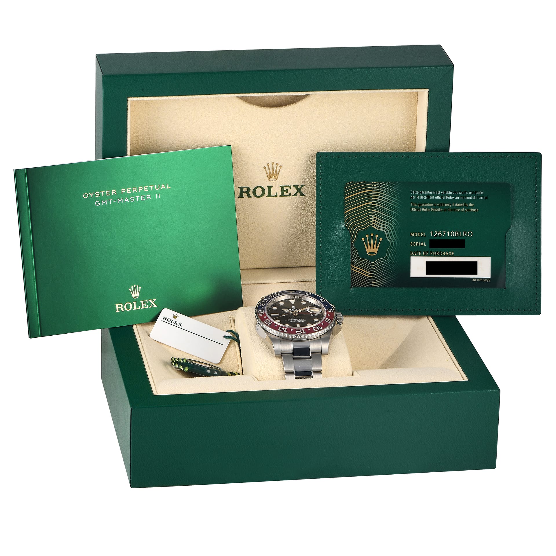 Rolex GMT-Master II "Pepsi" Watch 126710BLRO