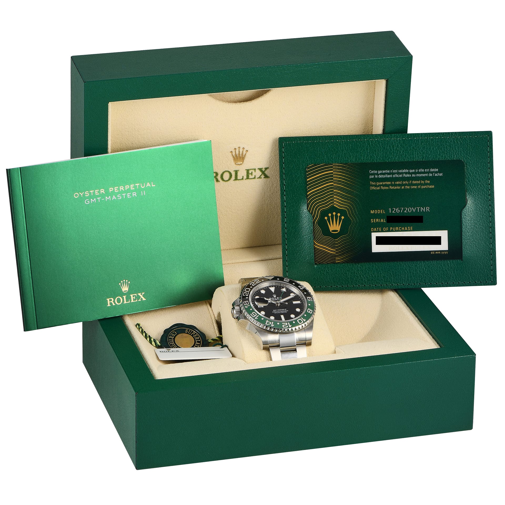 Rolex GMT-Master II Left-Hand Watch 126720VTNR