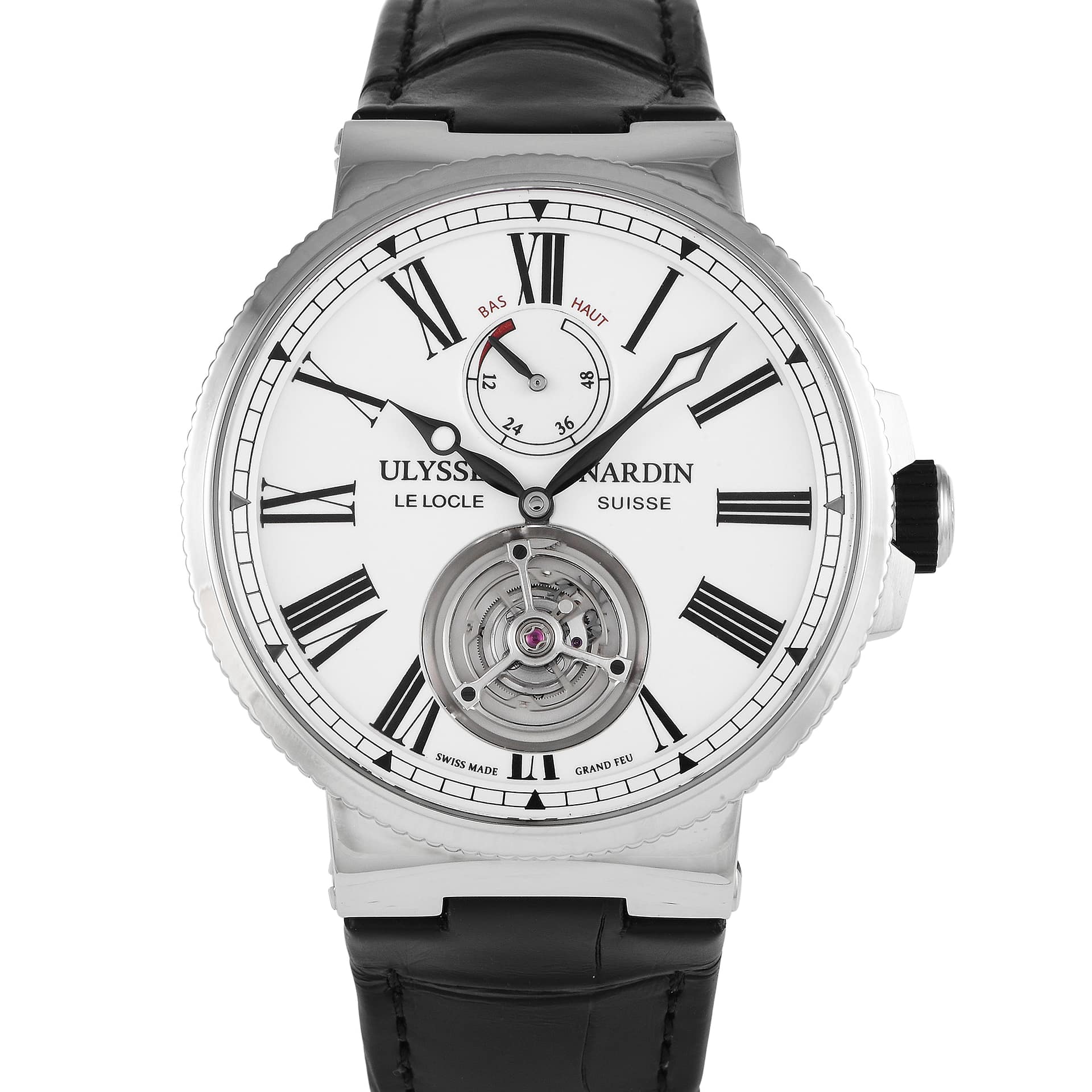 Ulysse Nardin Marine Tourbillon Watch 1283-181/E0
