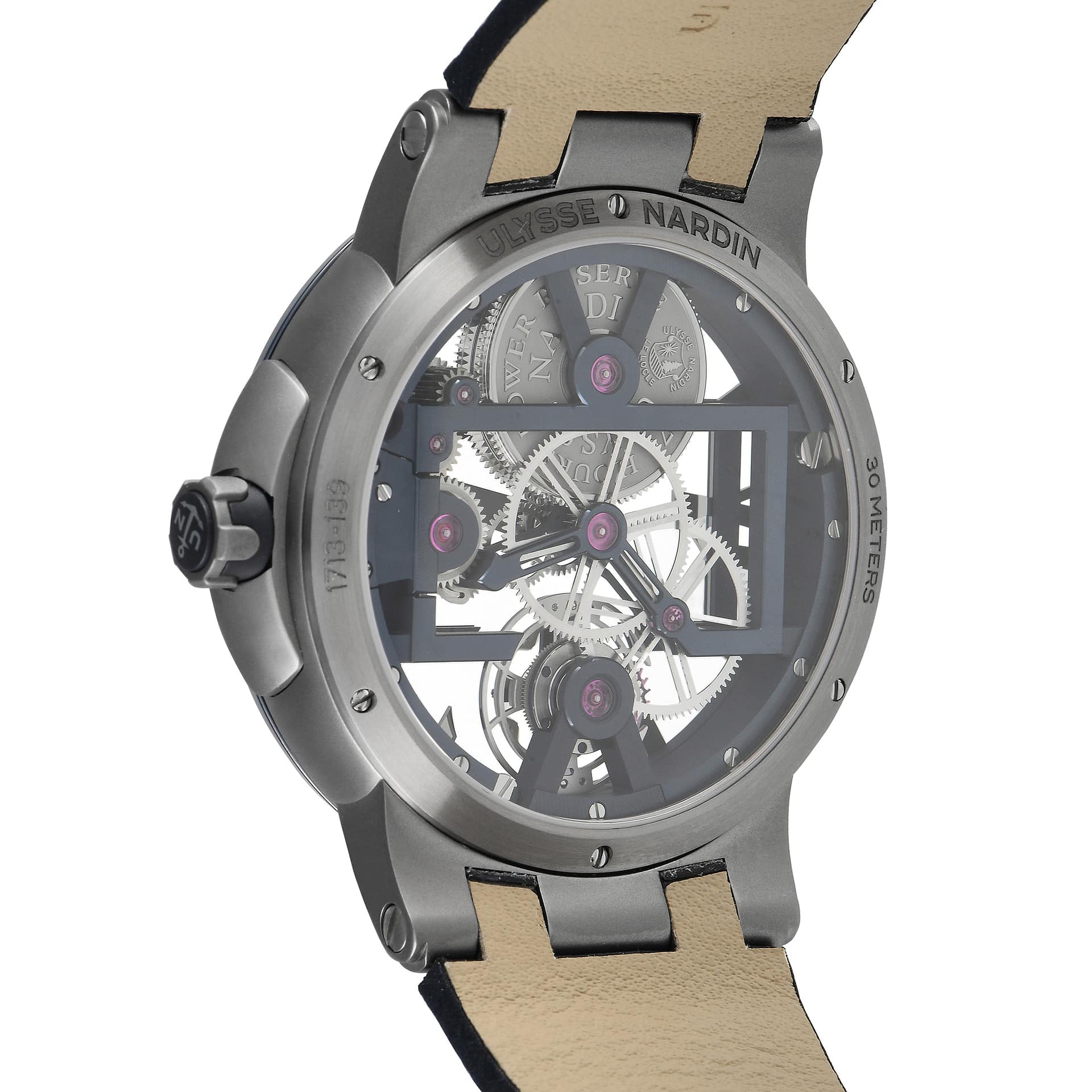 Ulysse Nardin Executive Skeleton Tourbillon  Watch 1713-139/43