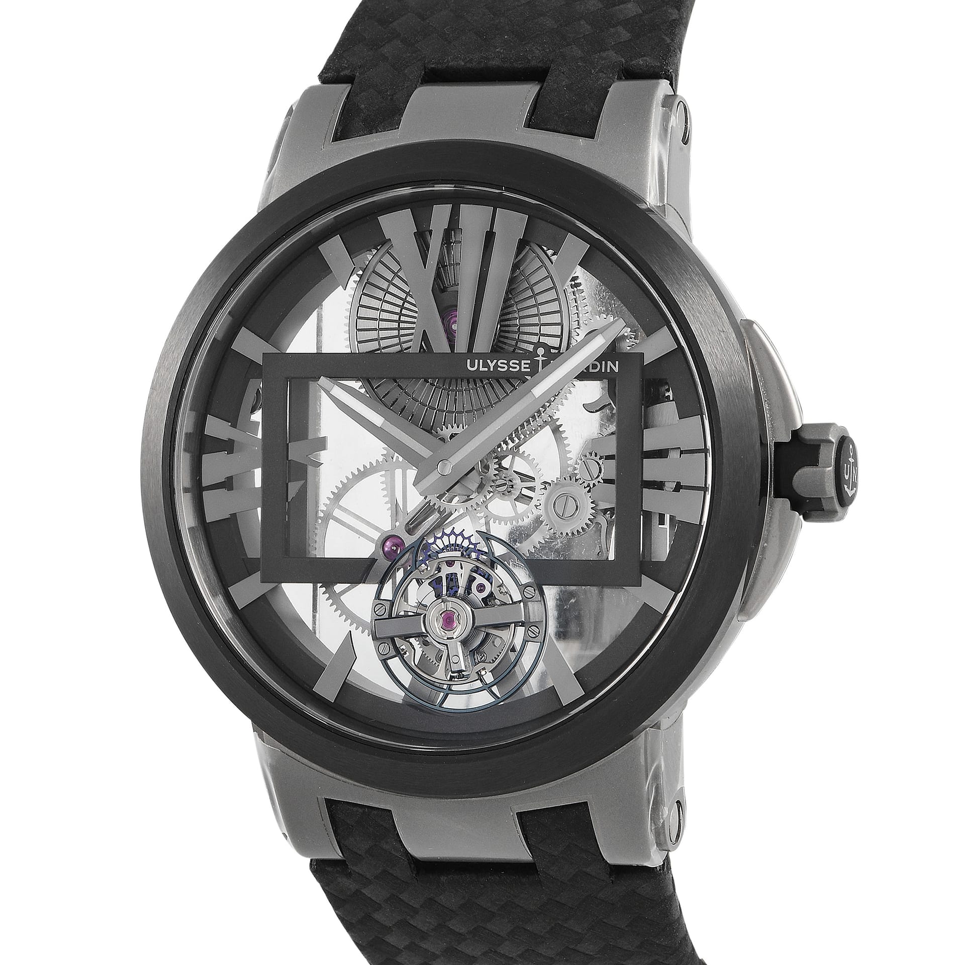 Ulysse Nardin Executive Skeleton Tourbillon Watch 1713-139