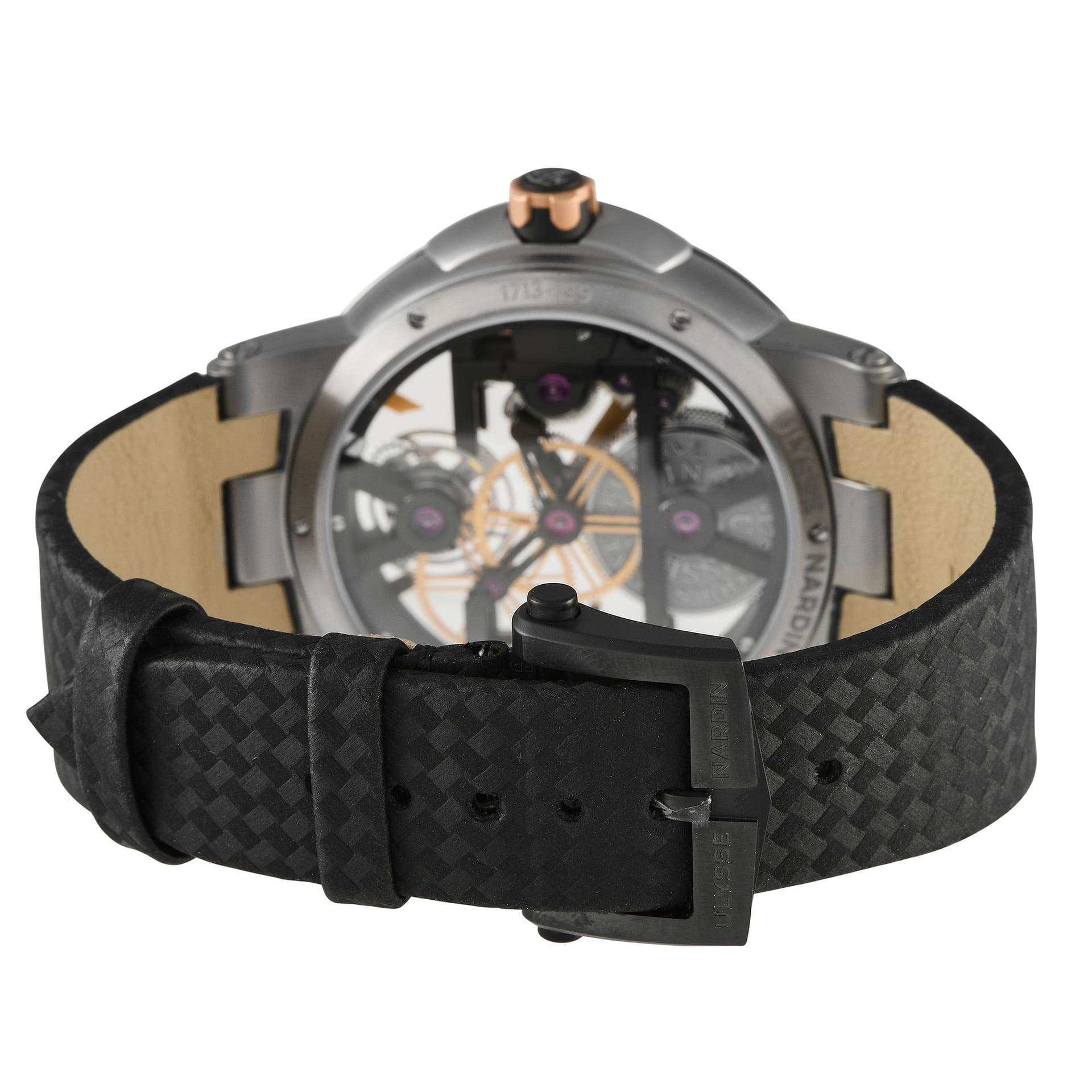 Ulysse Nardin Executive Skeleton Tourbillon Watch 1713-139/02-BQ