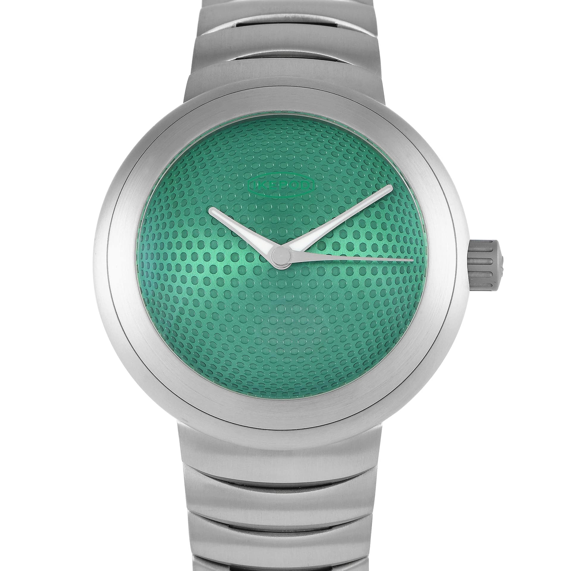 Ikepod Horopod Neom Green Dial Titanium Watch HO03