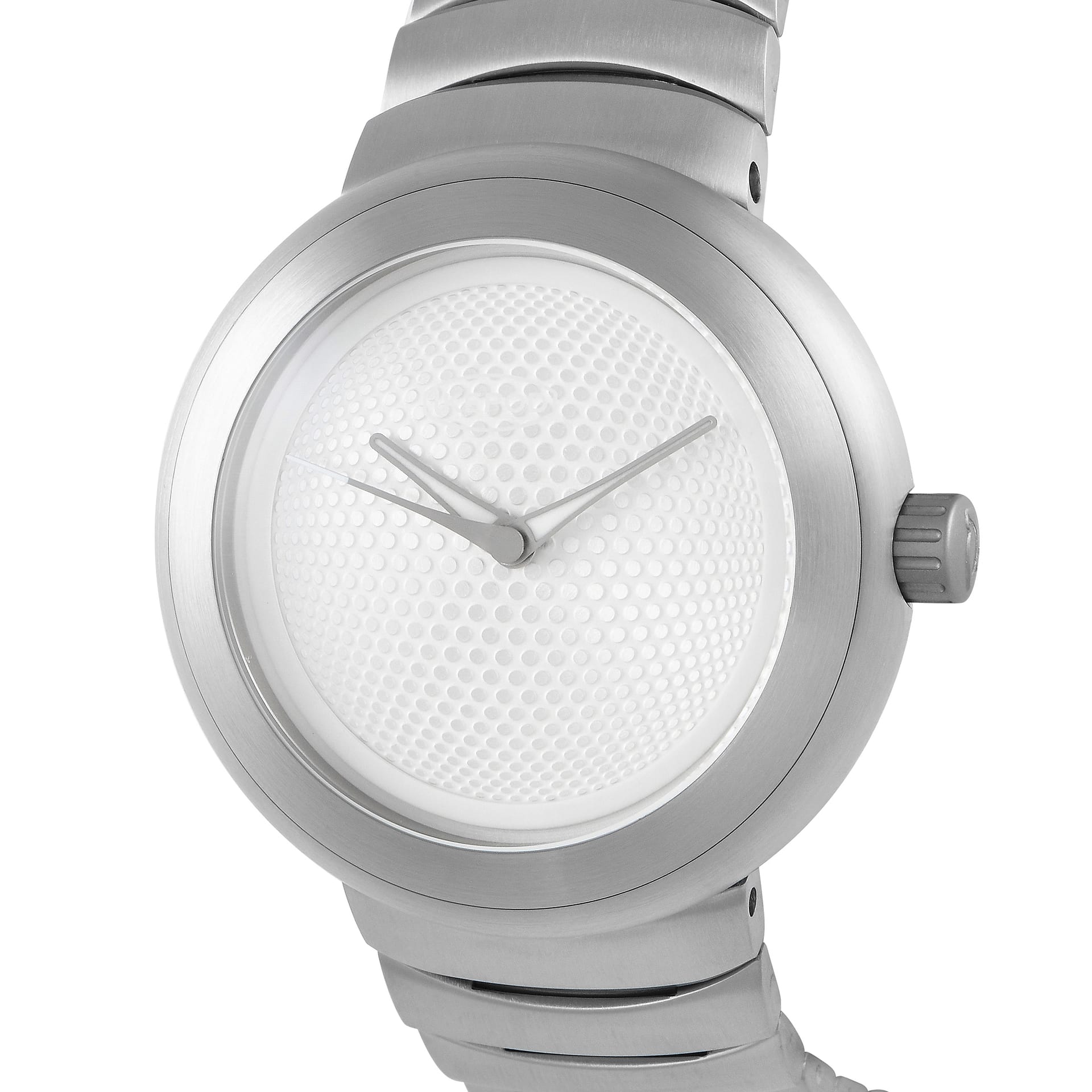 Ikepod Horopod Udaipur White Dial Titanium Watch HO11
