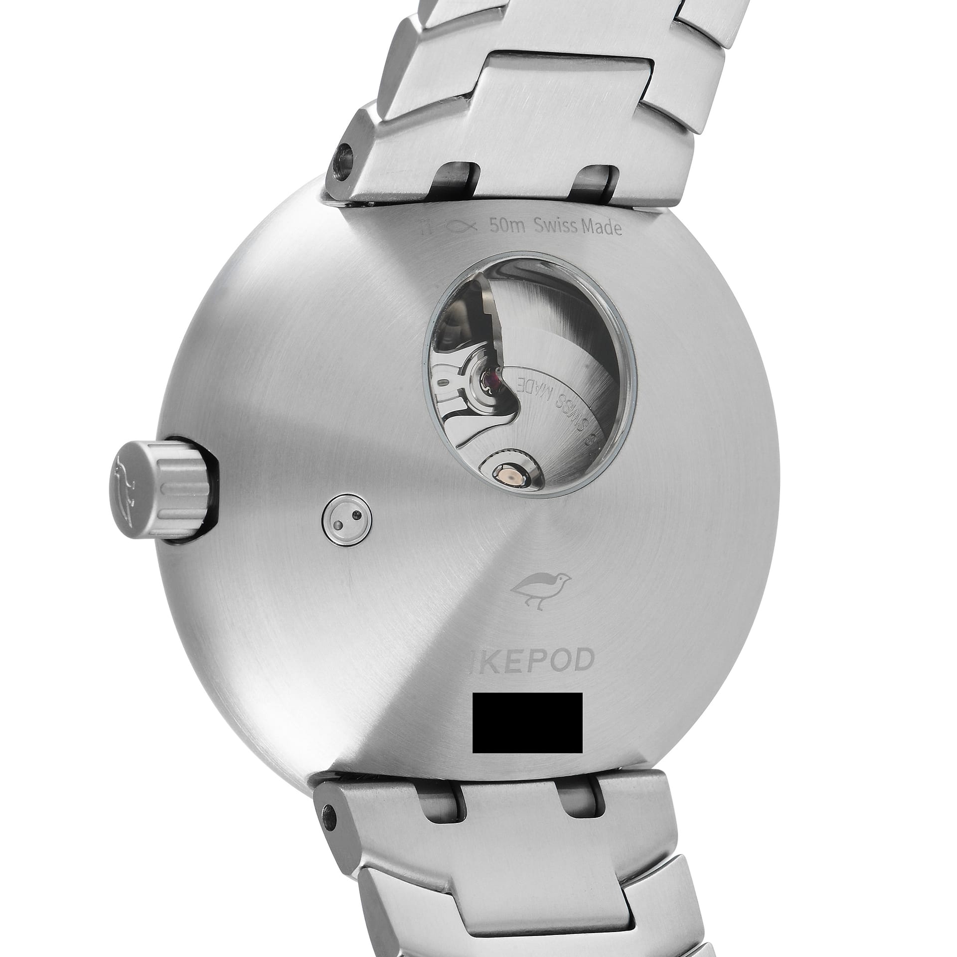 Ikepod Horopod Udaipur White Dial Titanium Watch HO11