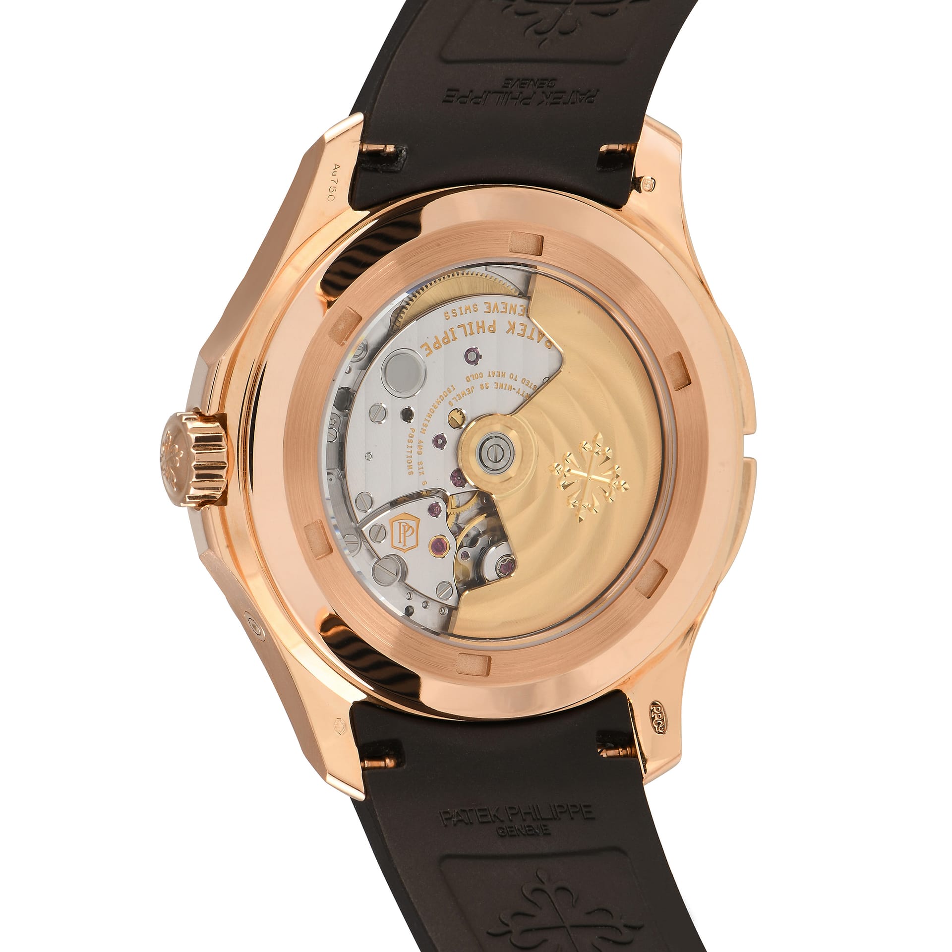 Patek Philippe Aquanaut Travel Time Rose Gold Watch 5164R-001