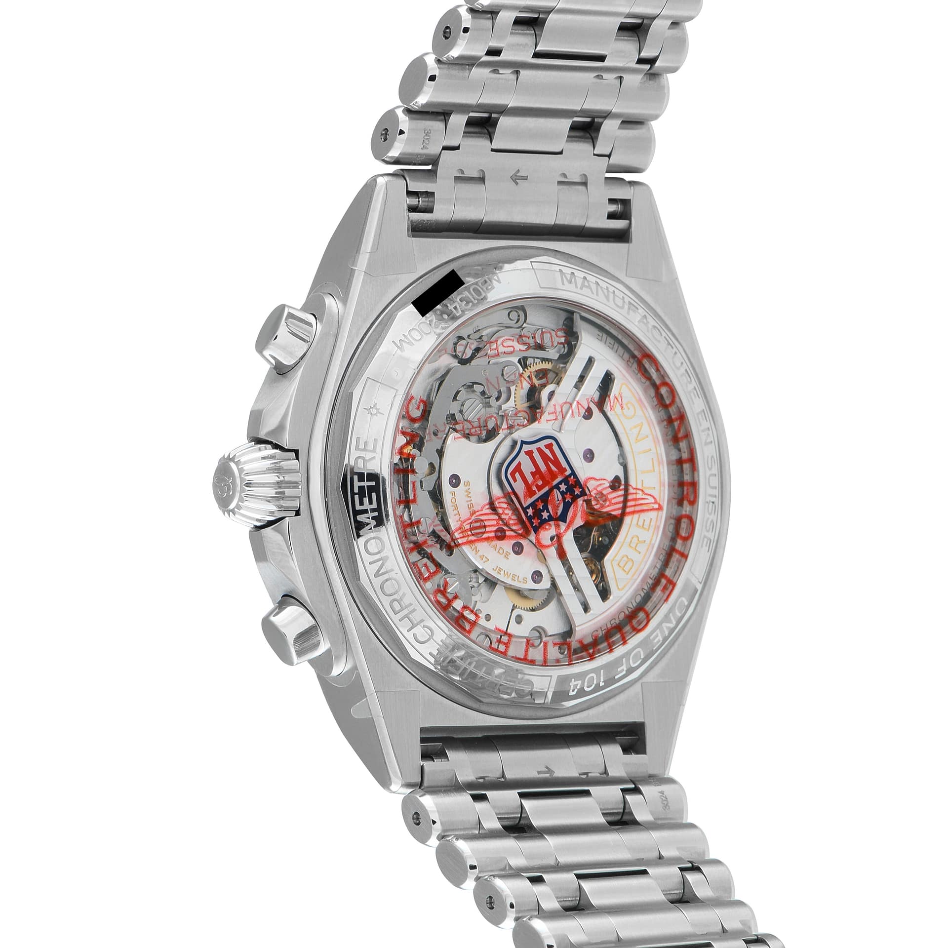 Breitling Chronomat B01 NFL Los Angeles Rams Edition Watch AB0134