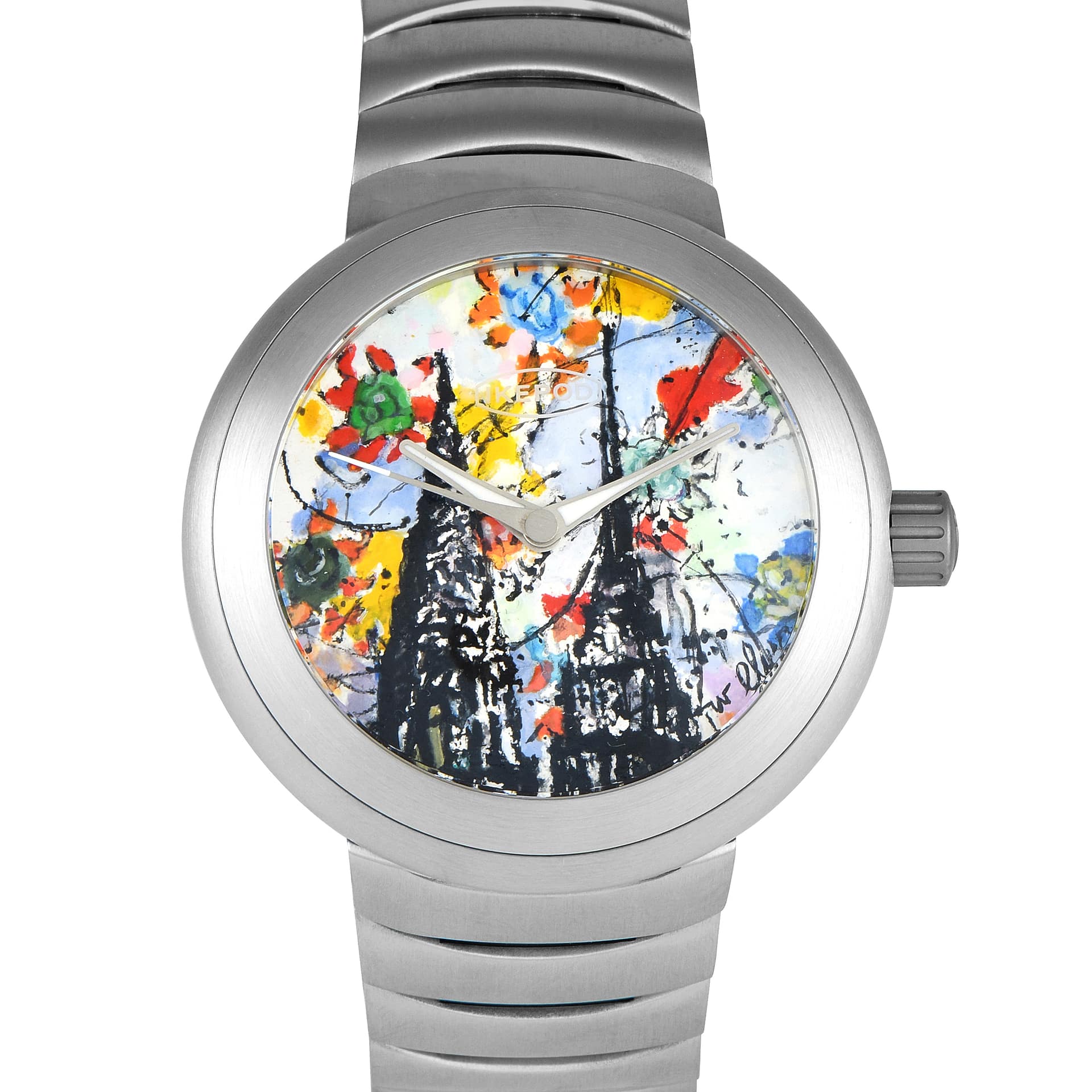 Ikepod x Tom Christopher And It Was A Glorious New York Spring Titanium Watch Skypod Eero gen3