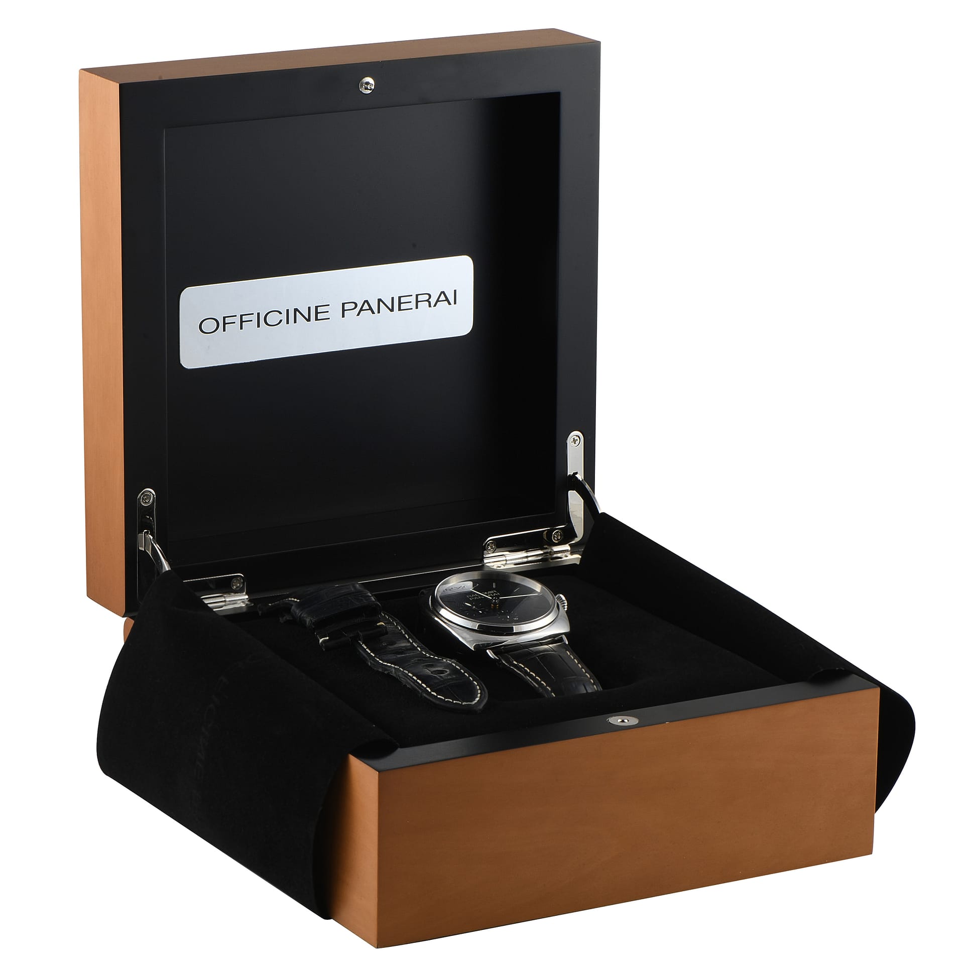 Officine Panerai Radiomir 10 Days GMT Steel Watch pam323