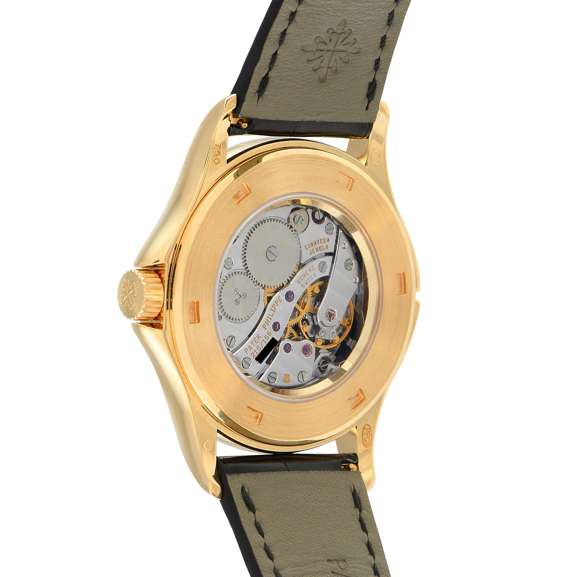 Patek Philippe Calatrava Travel Time Yellow Gold Watch 5134j