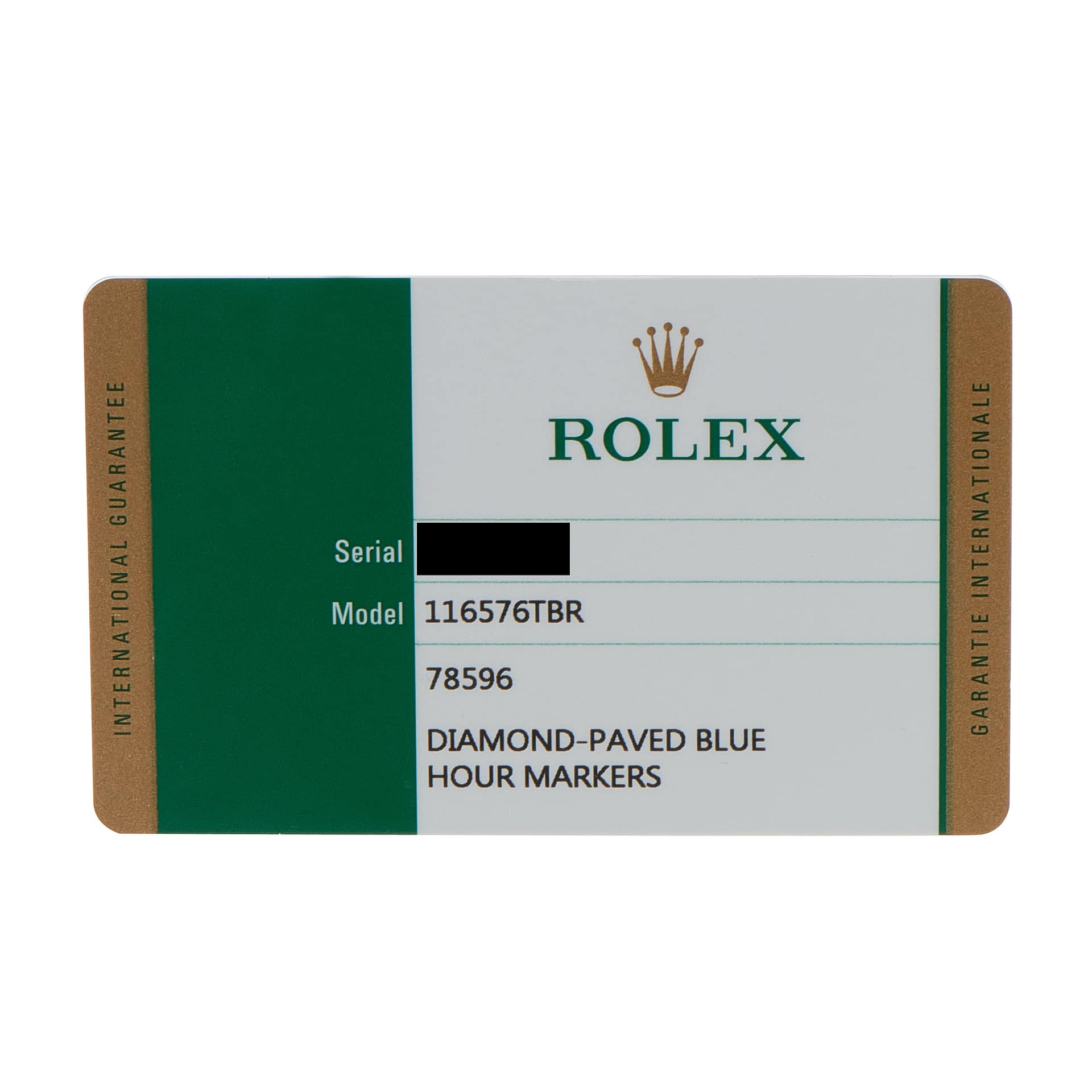 Rolex Daytona Diamond Pave Dial Platinum Watch 116576TBR