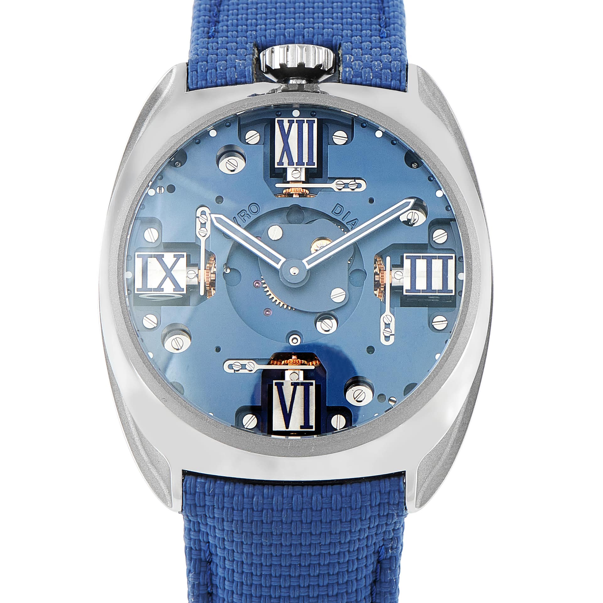 Byrne Gyro Dial MECA Titanium Watch 10075-80100-001