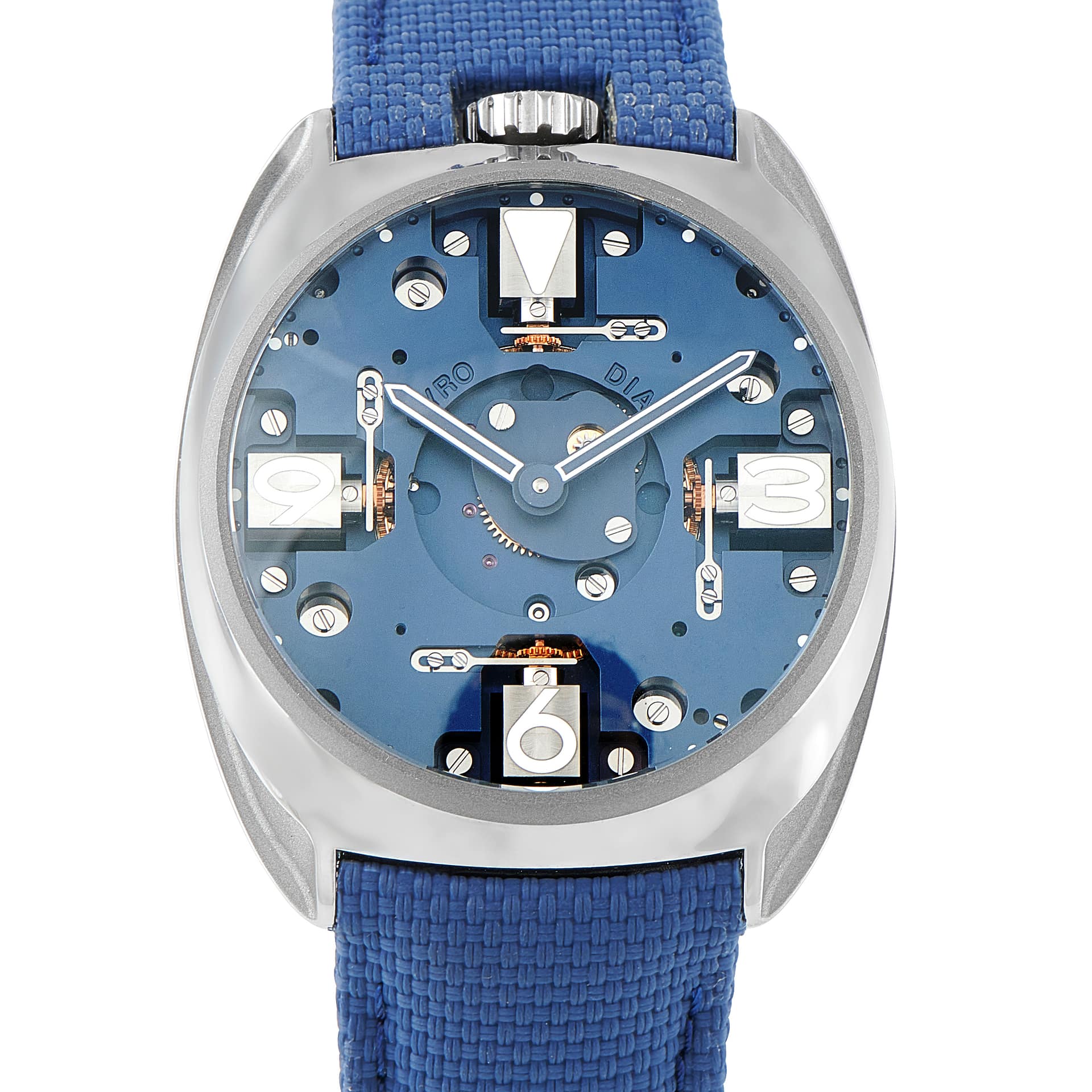 Byrne Gyro Dial MECA Titanium Watch 10075-80100-001