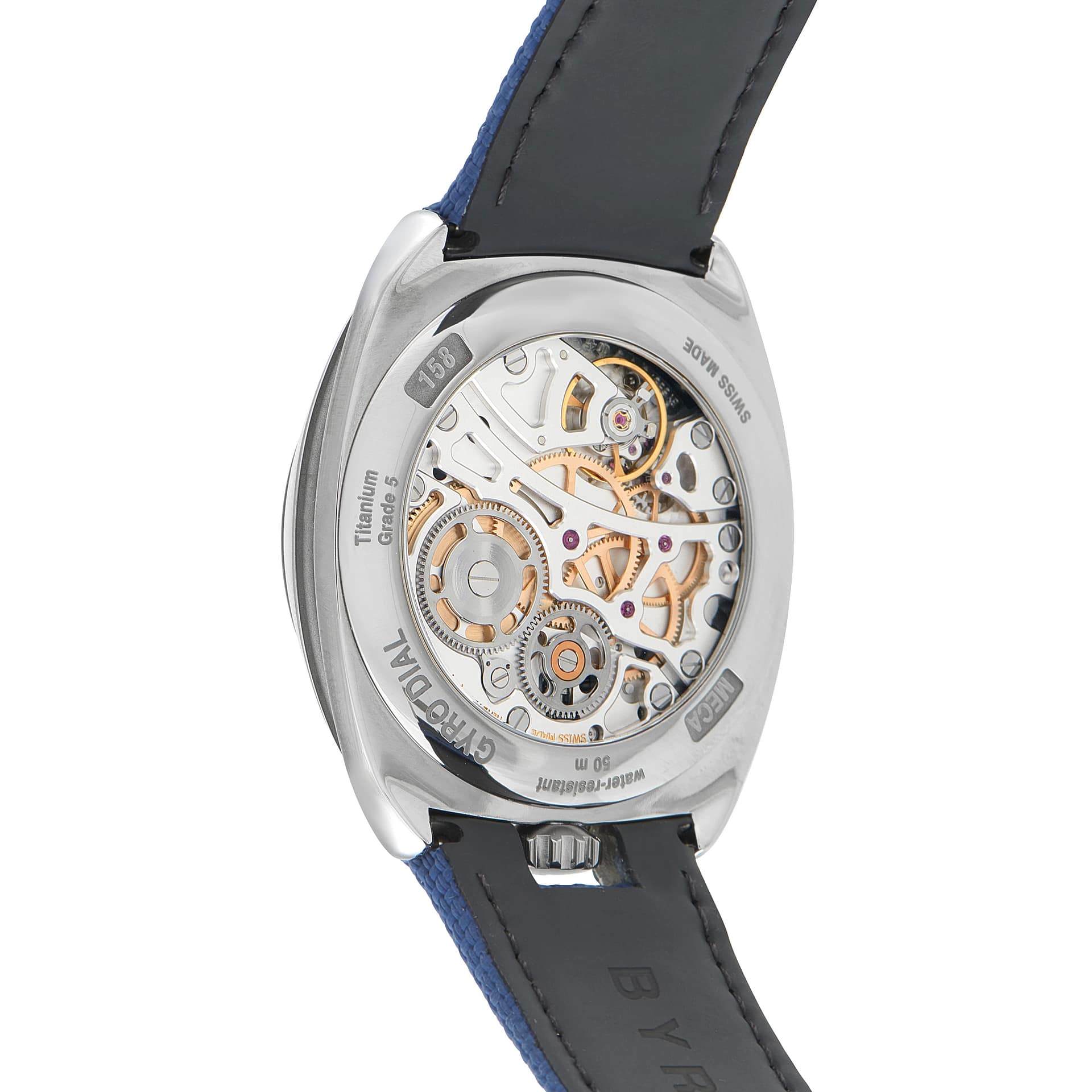 Byrne Gyro Dial MECA Titanium Watch 10075-80100-001
