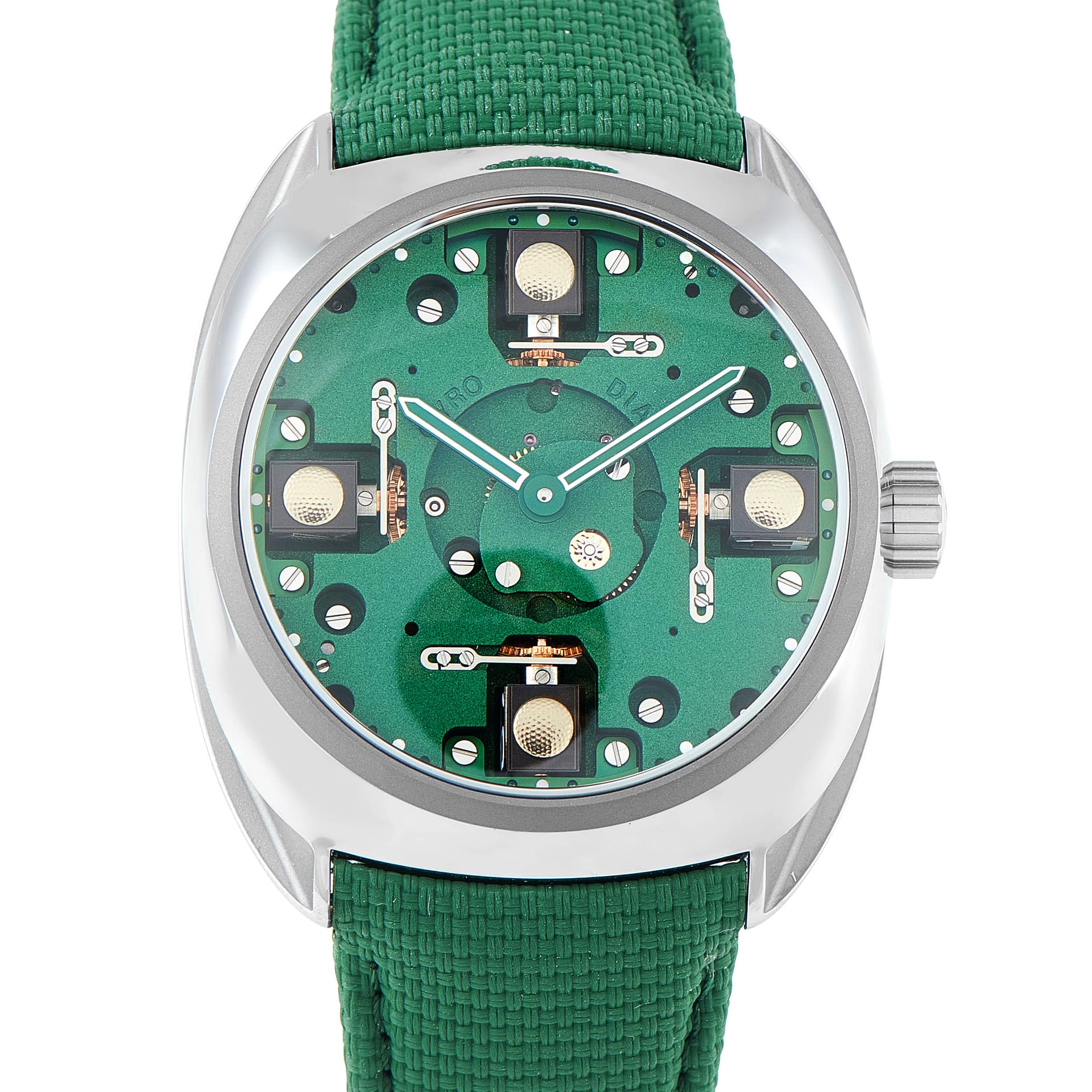 Byrne Gyro Dial Golf Edition Titanium Watch 10034-80100-225