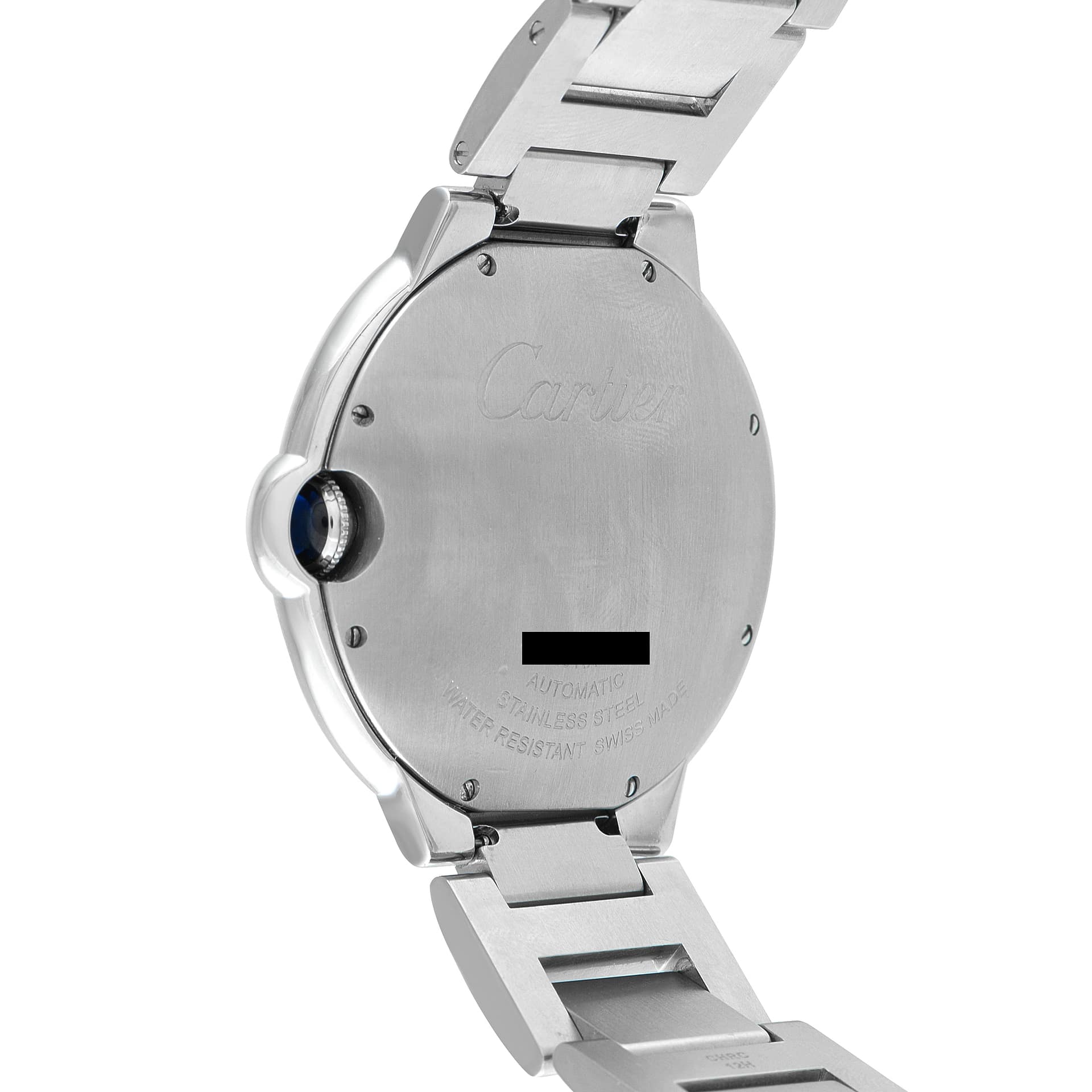 Cartier Ballon Blue Automatic Steel Watch W69012Z4