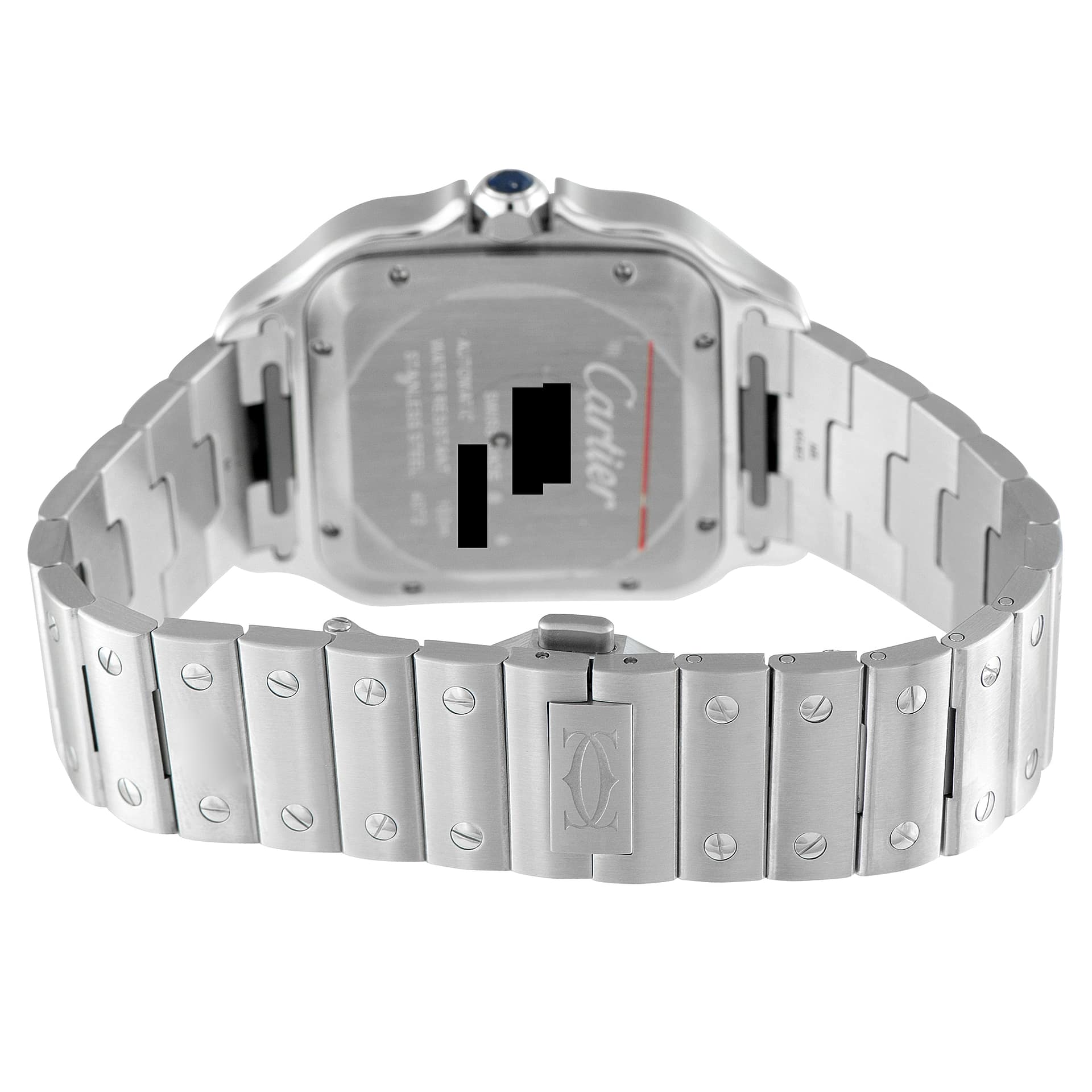 Cartier Santos de Cartier Blue Dial Large Model Watch WSSA0030