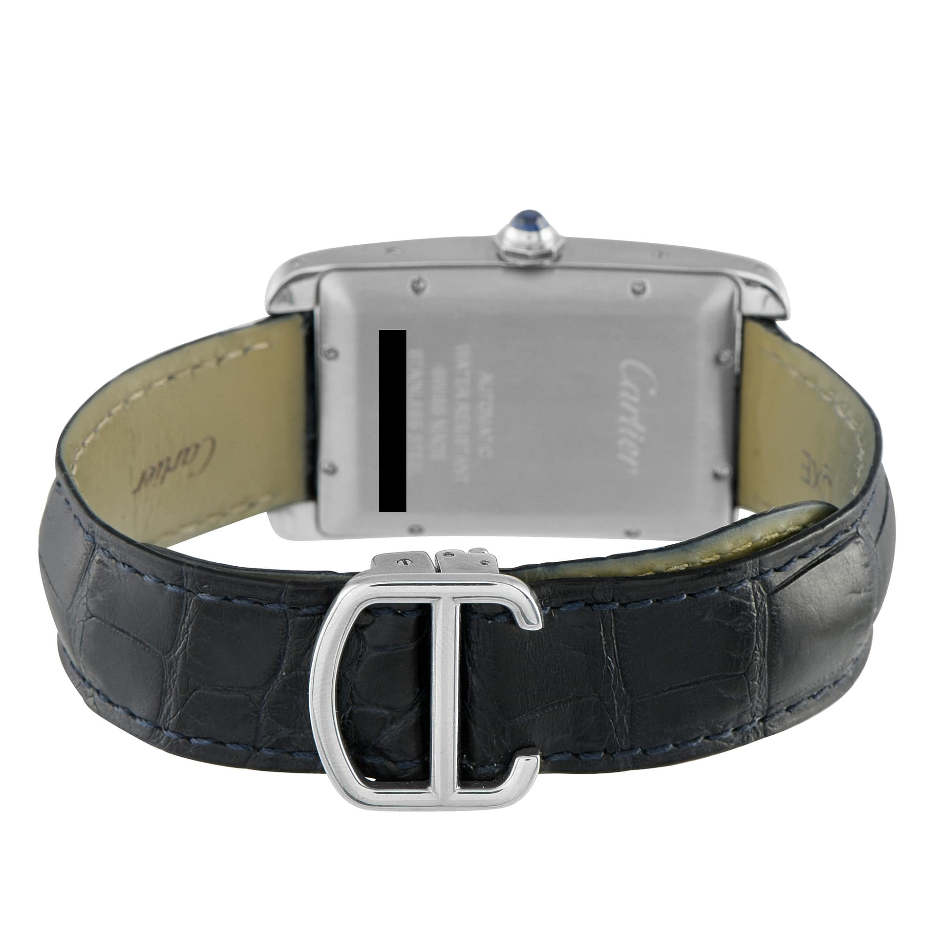 Cartier Tank Américaine Large Steel Watch WSTA0018 wsta0018