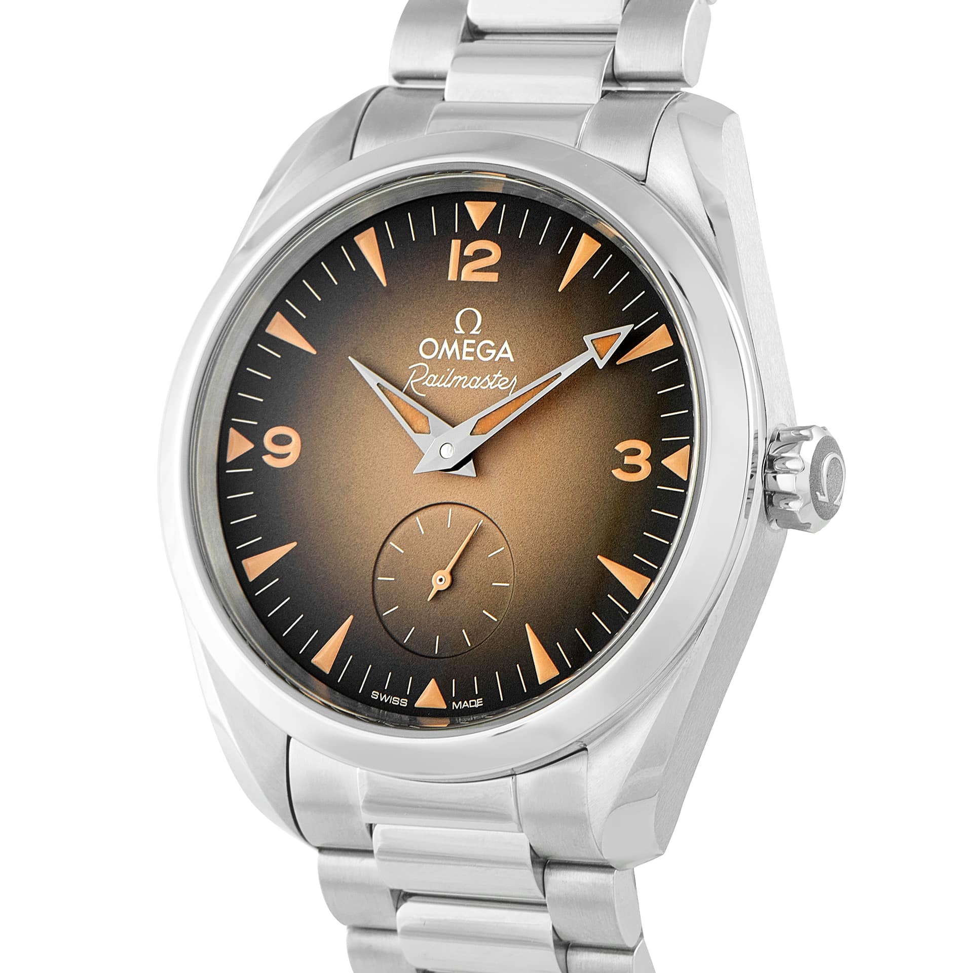 Omega Seamaster Railmaster Steel Watch 235.10.38.20.13.001