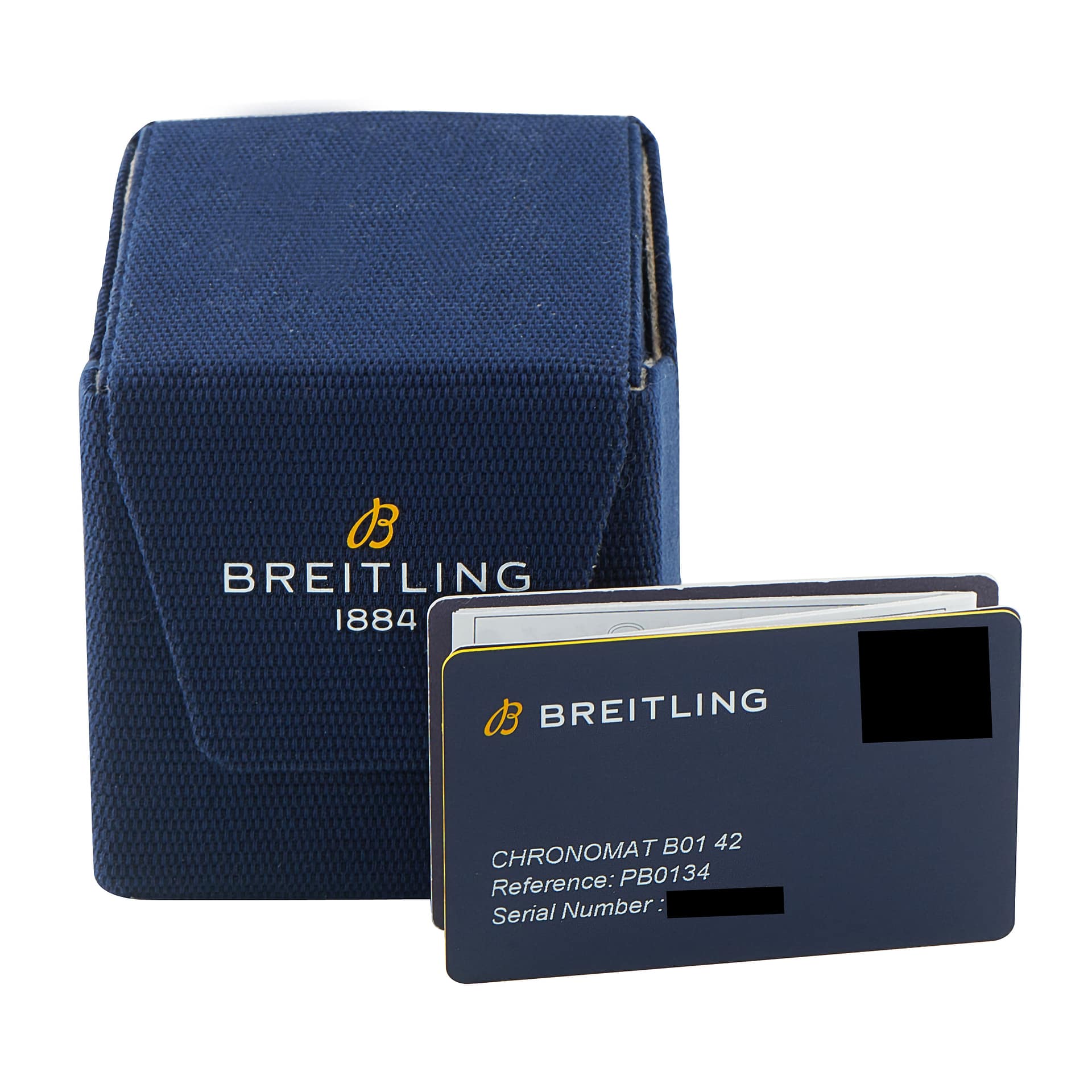 Breitling Chronomat B01 42 Ice Blue Dial Steel Watch PB0134101C1S2