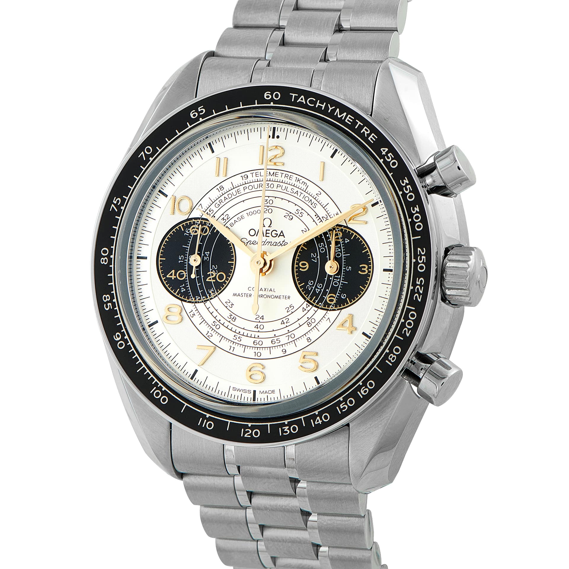 Omega Speedmaster Chronoscope Paris 2024 Steel Watch 522.30.43.51.02.001